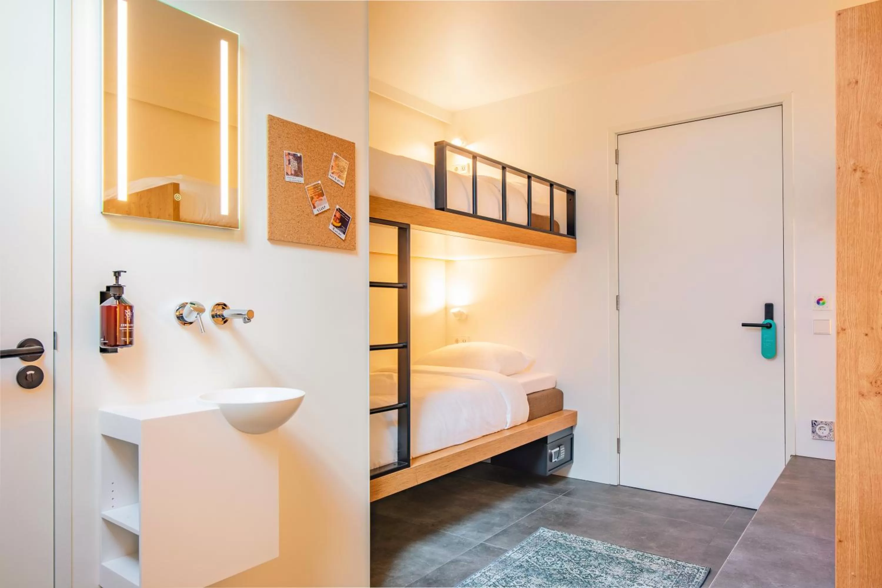 bunk bed in Bunk Hotel Amsterdam