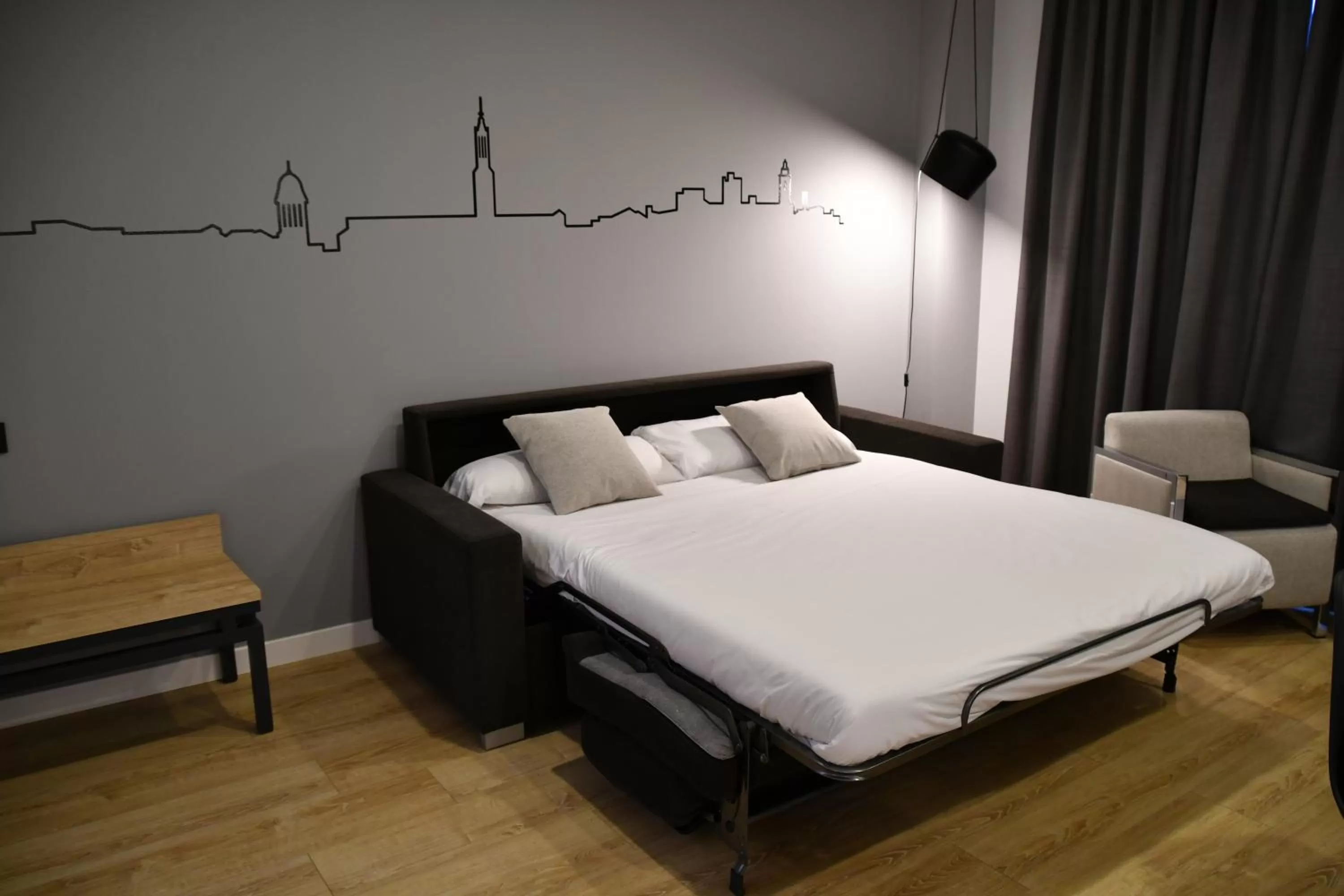 Bed in Hotel Class Valls