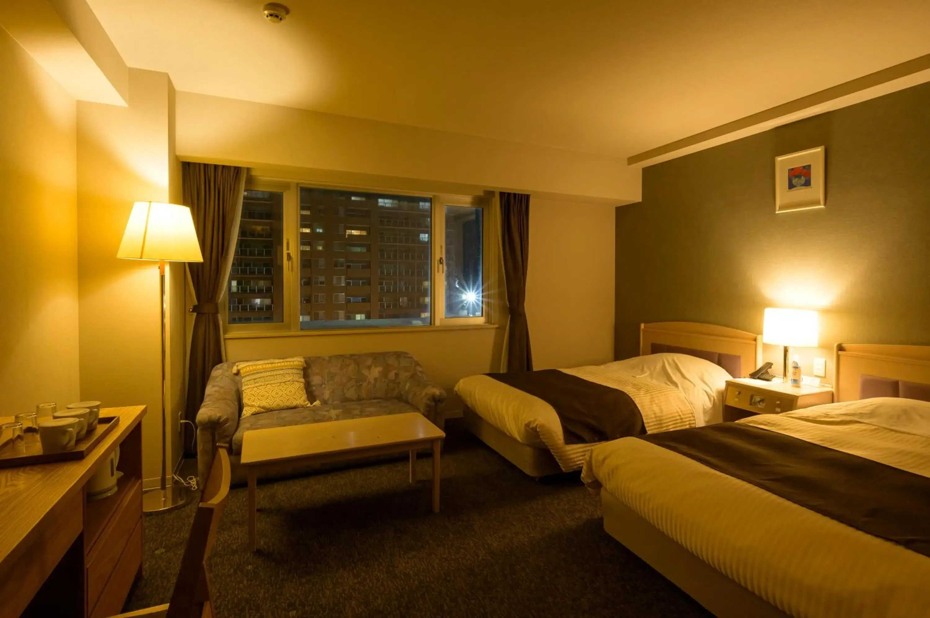 Bedroom, Bed in Kotoni Green Hotel Bedroom, Bed in Kotoni Green Hotel