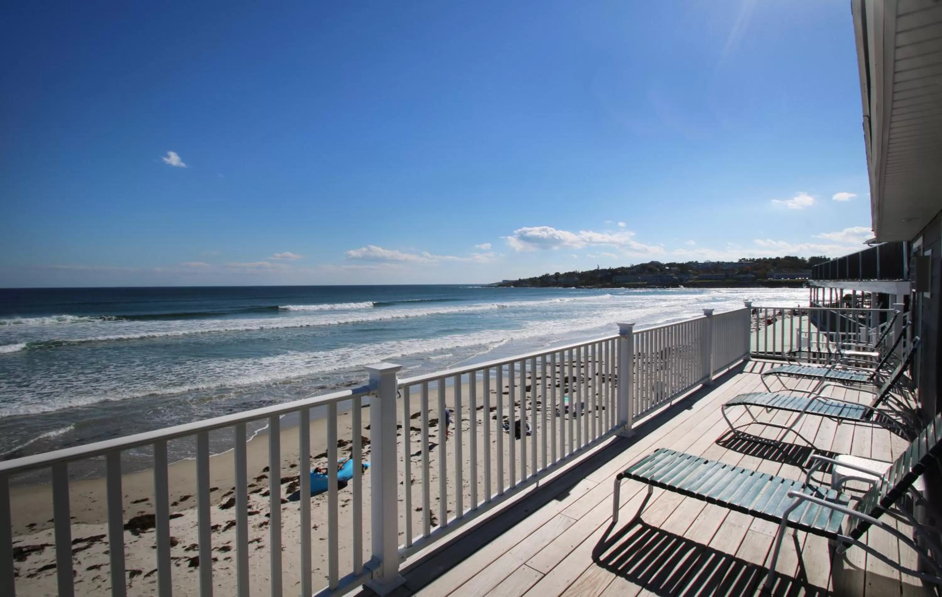 Balcony/Terrace in Norseman Resort on the Beach