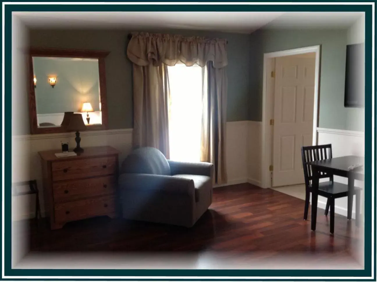 Seating Area in Boardwalk Inn