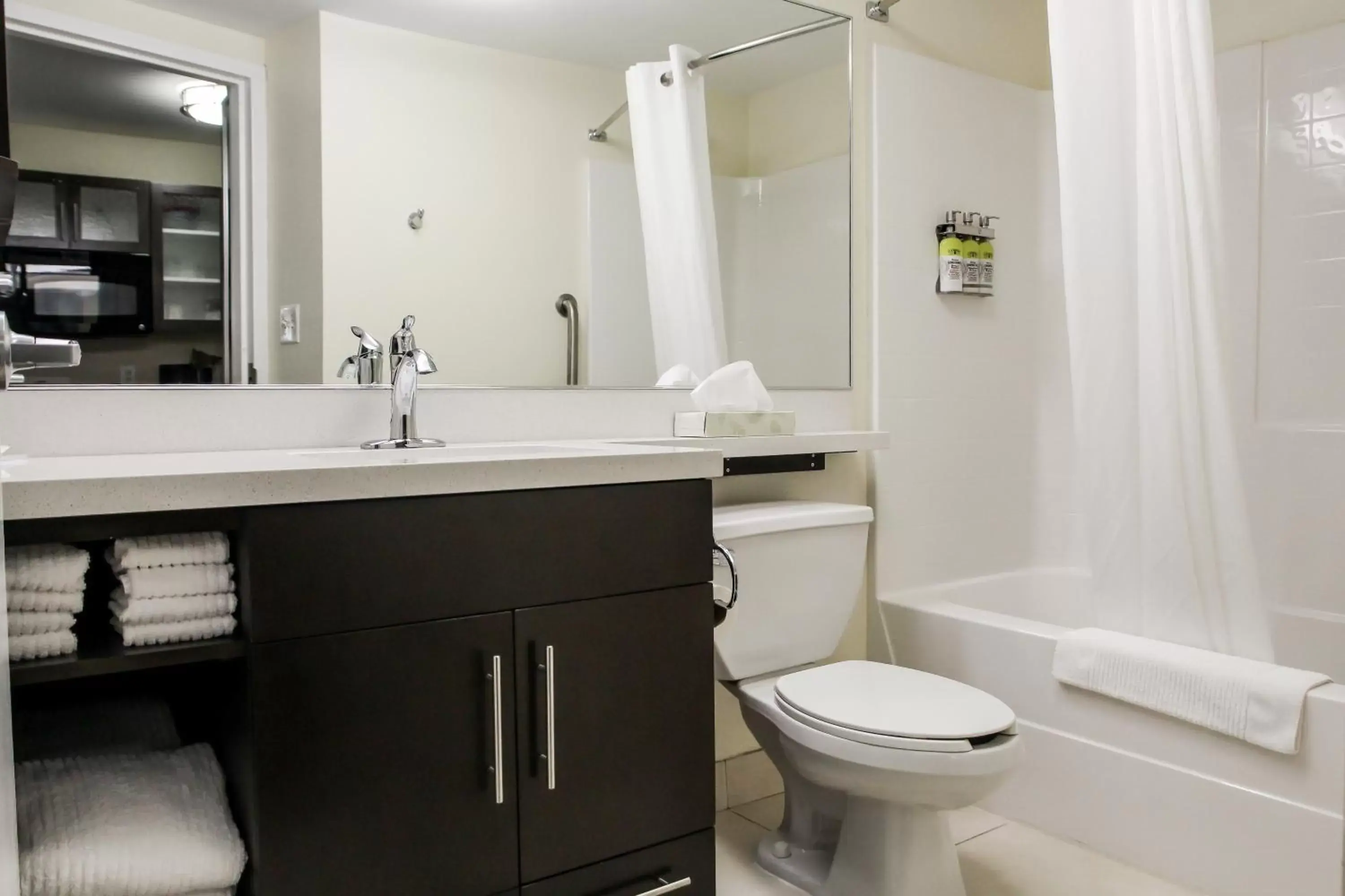 Bathroom in Candlewood Suites Richmond North-Glen Allen, an IHG Hotel