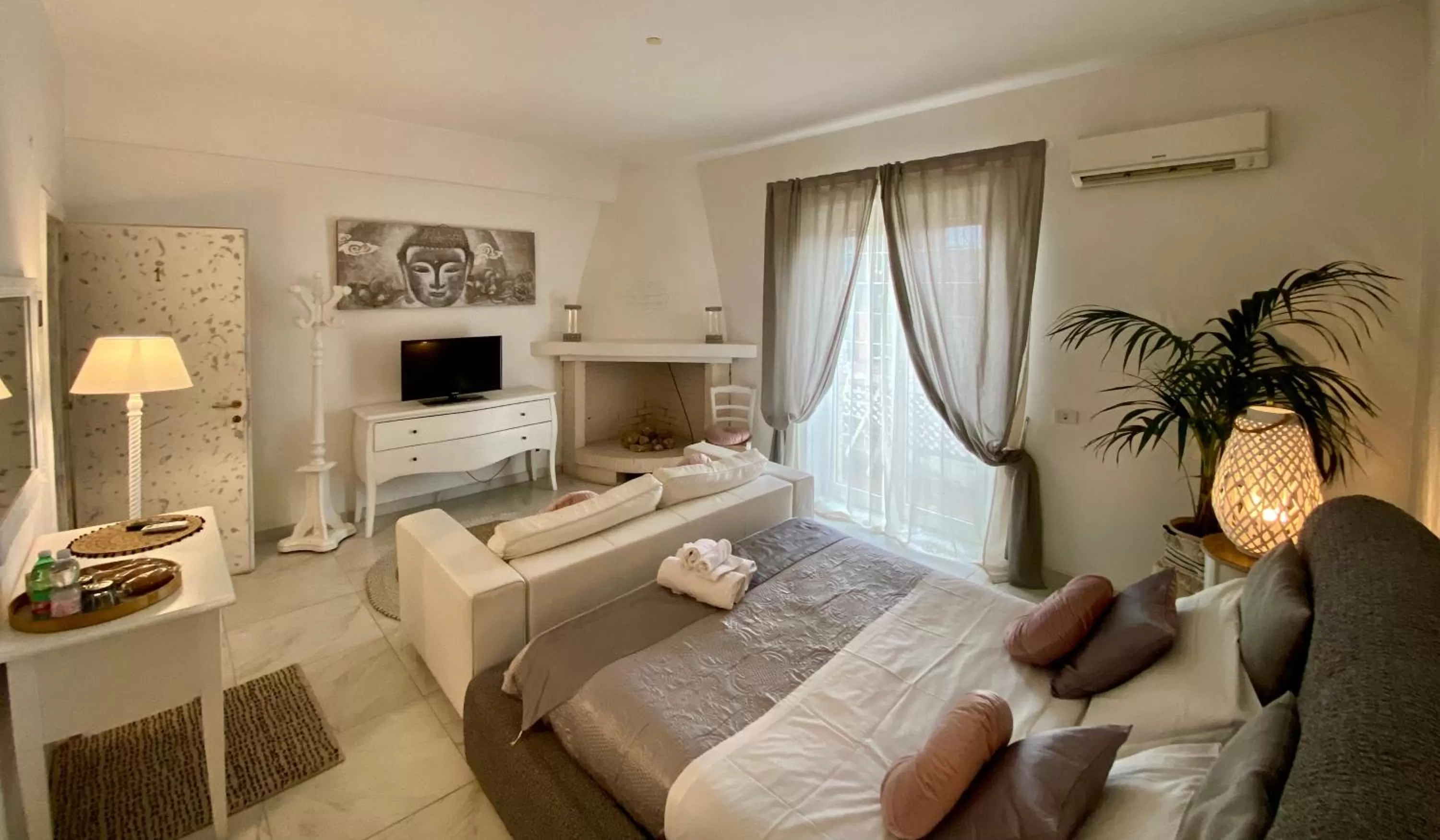 Bed in AgriSesto B&B