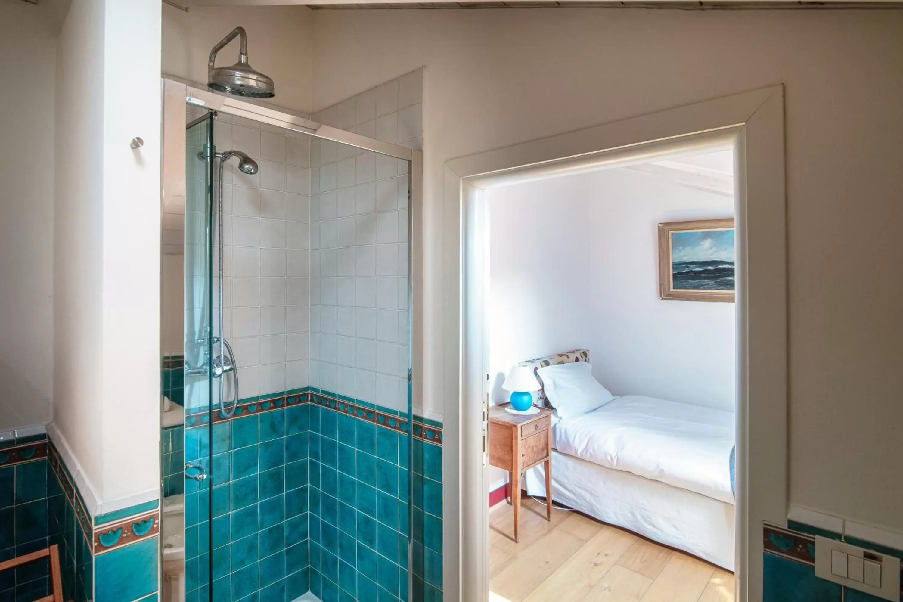 Bathroom in Castello di Brusata Apartment