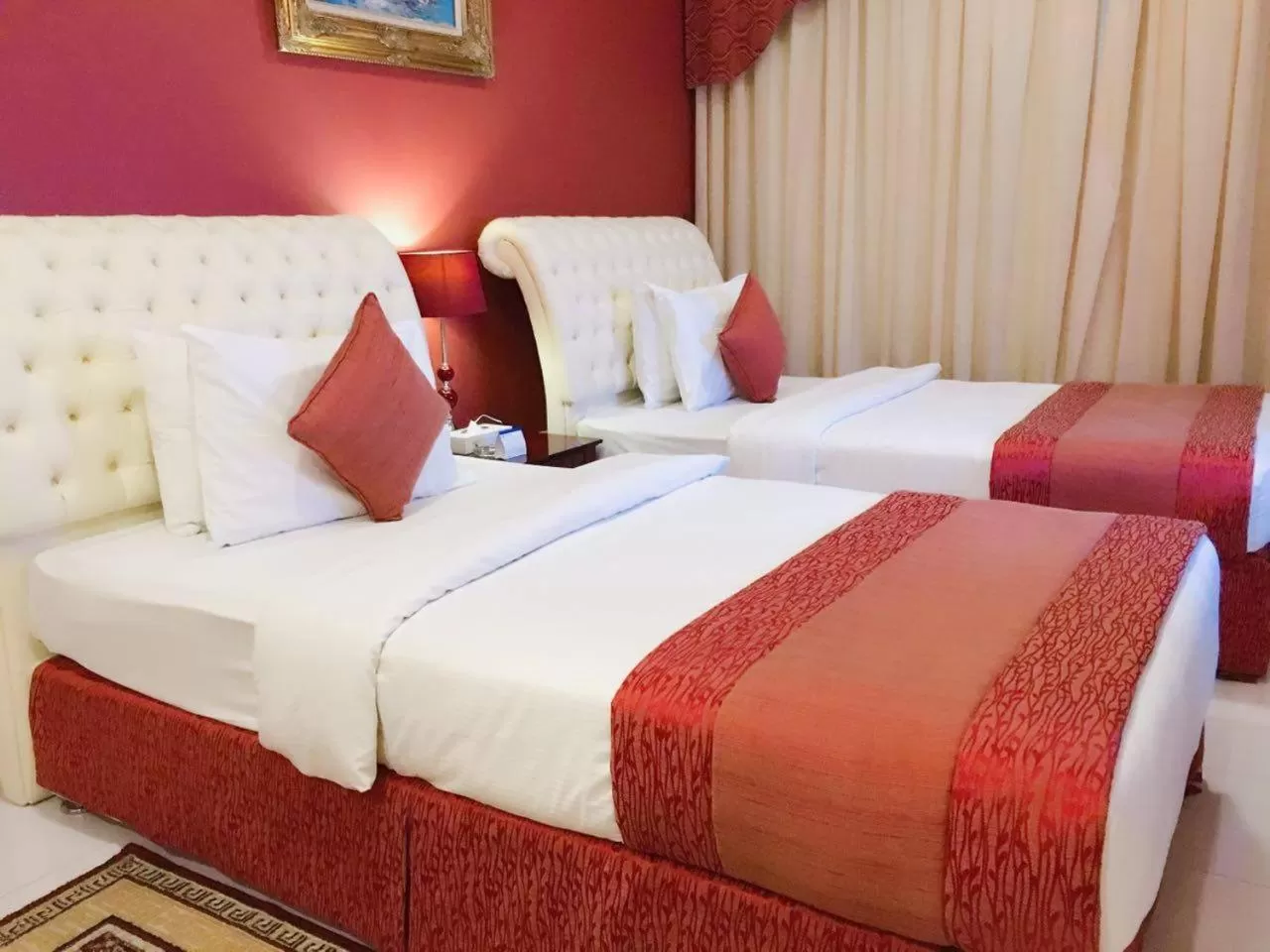 Bed in Al Maha Regency Hotel Suites - Managed by Aoudi Consultants