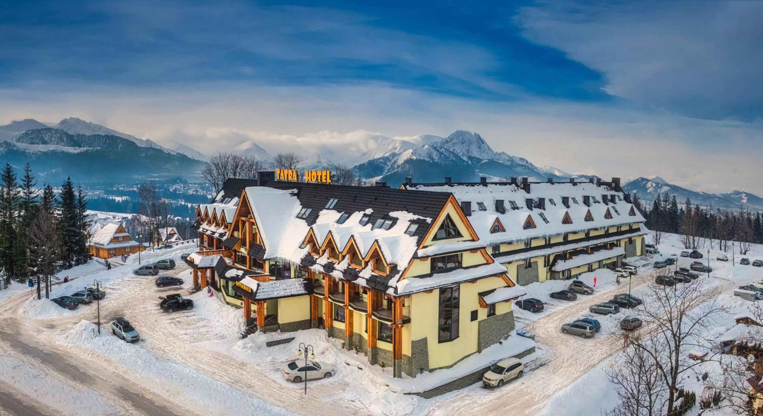 Bird's eye view in Hotel Tatra