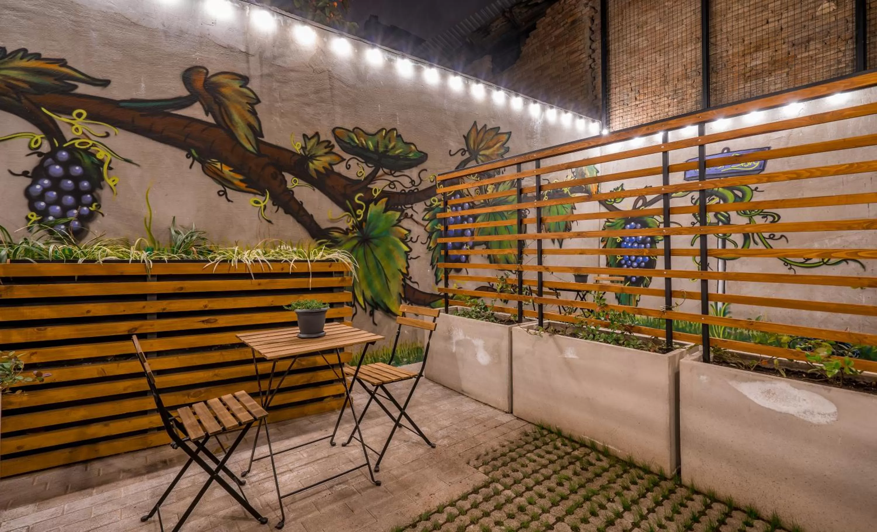 Patio in Tbilisi Story Hotel