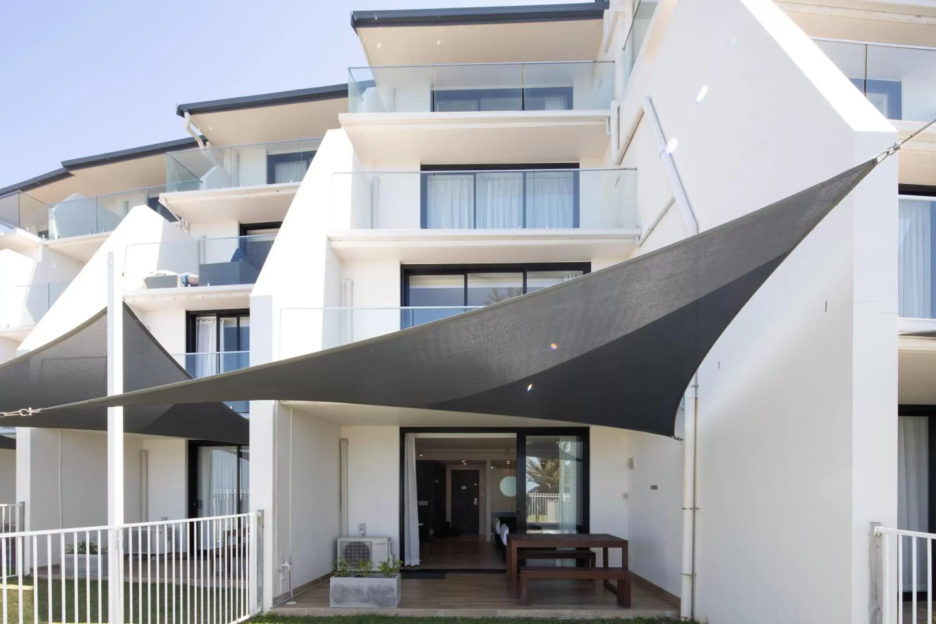 Property Building in Ocean Front Motel