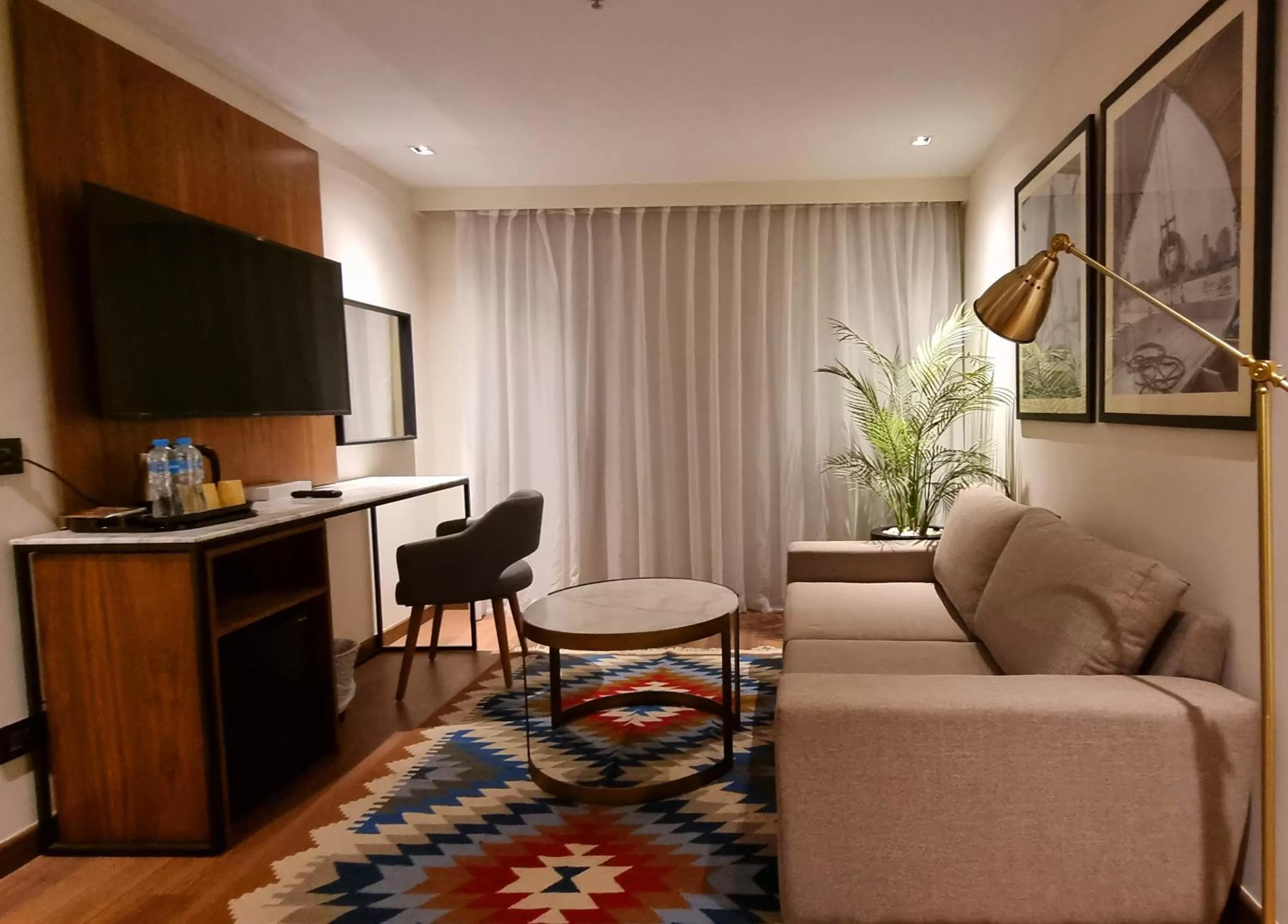 Living room in The President Hotel Cairo