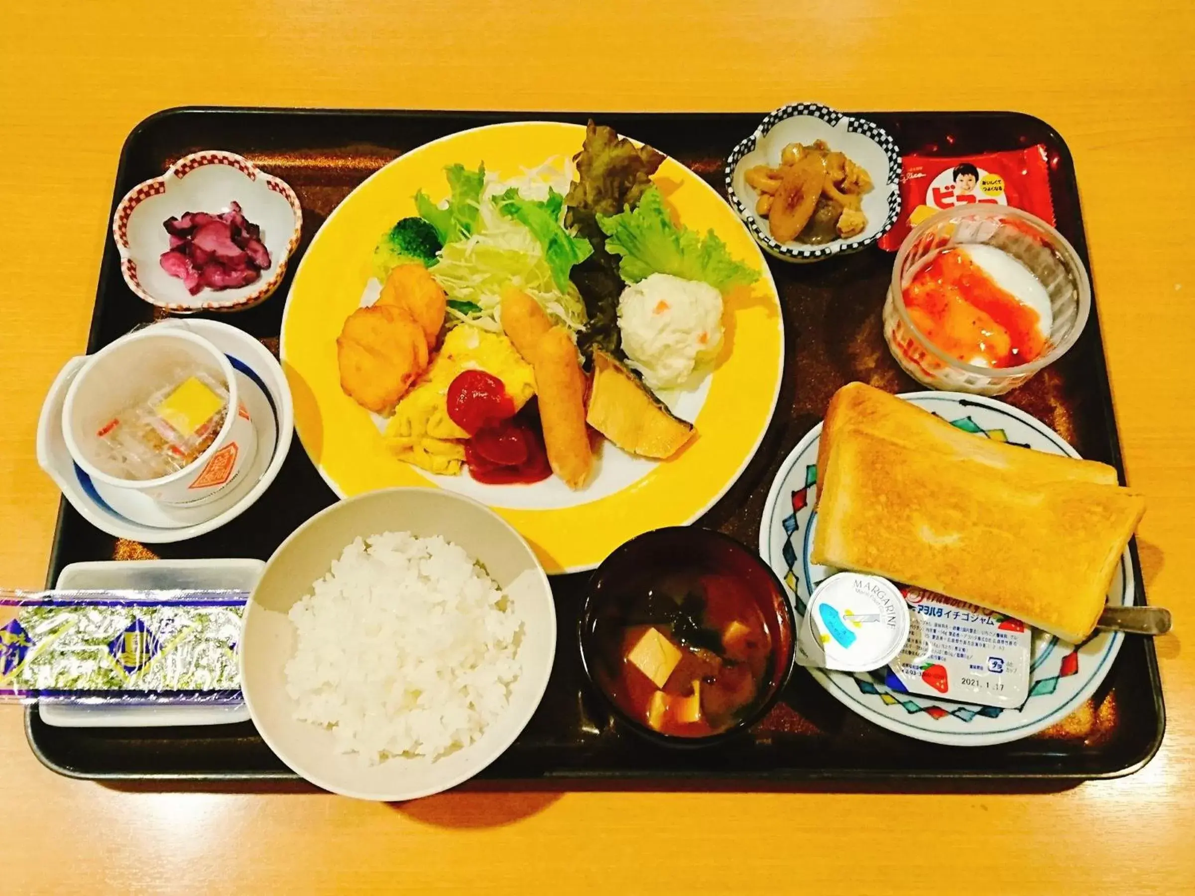 Breakfast, Food in Castle Inn Komaki