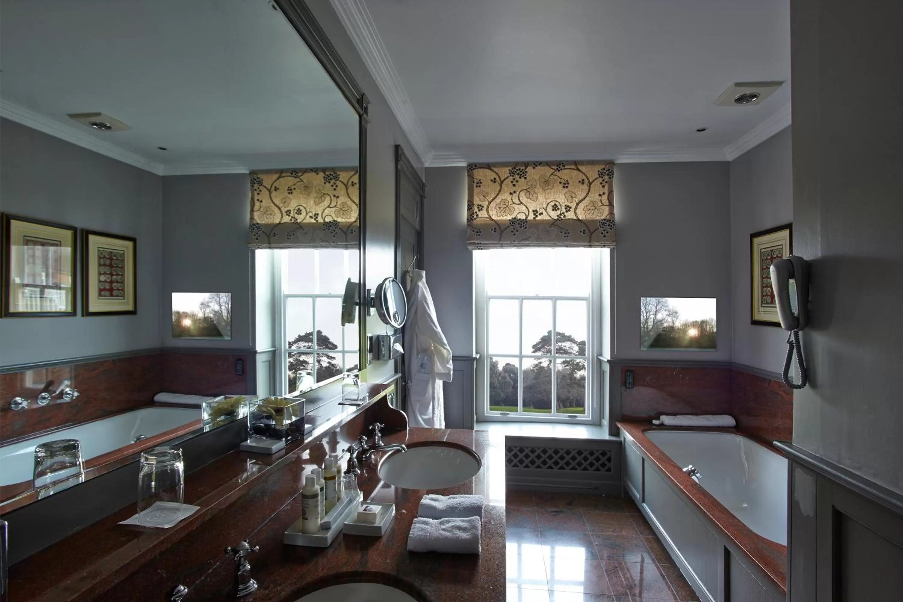 Bathroom in Chewton Glen Hotel - an Iconic Luxury Hotel