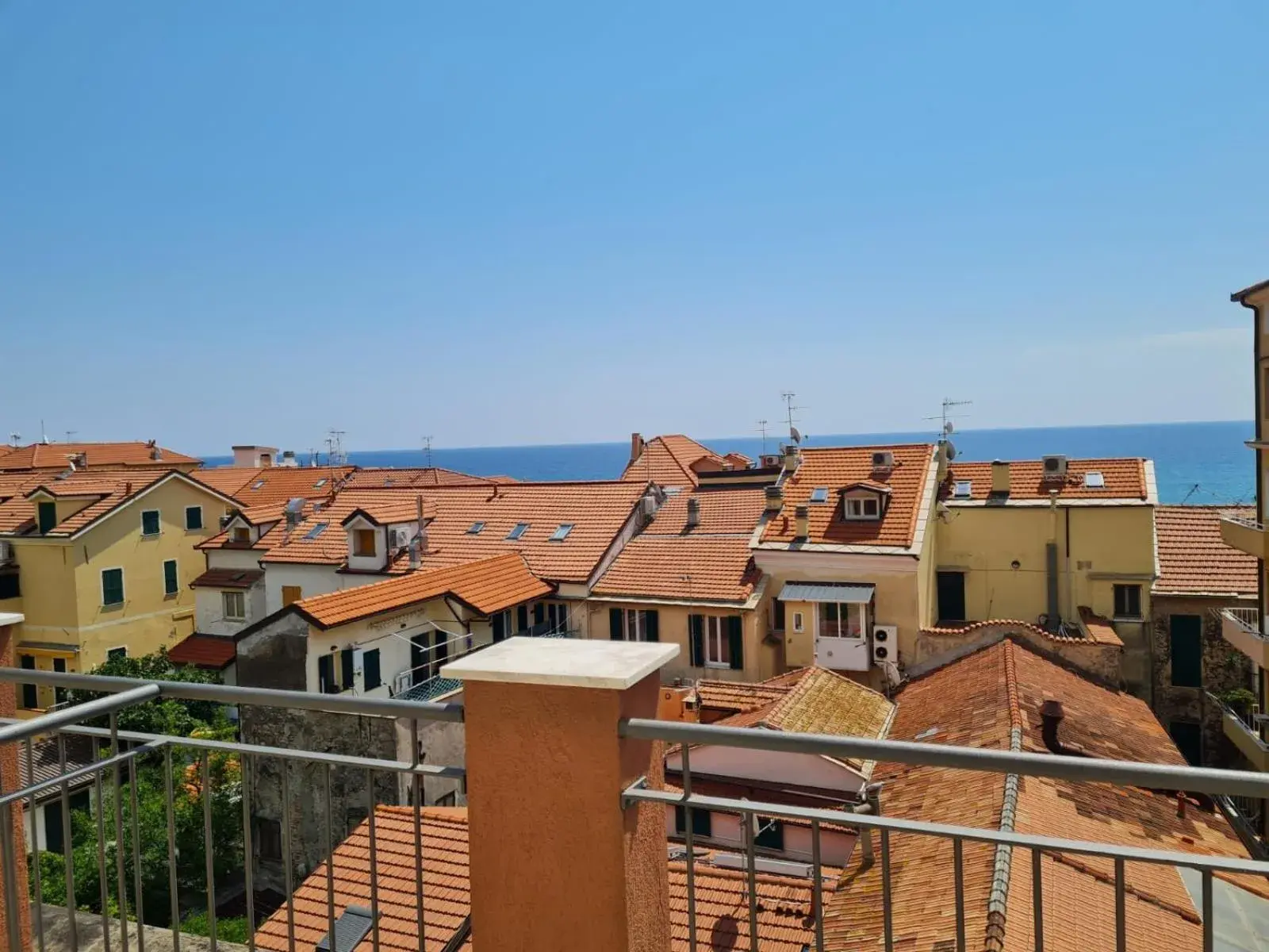 Balcony/Terrace in Allegroitalia Alassio Rosa