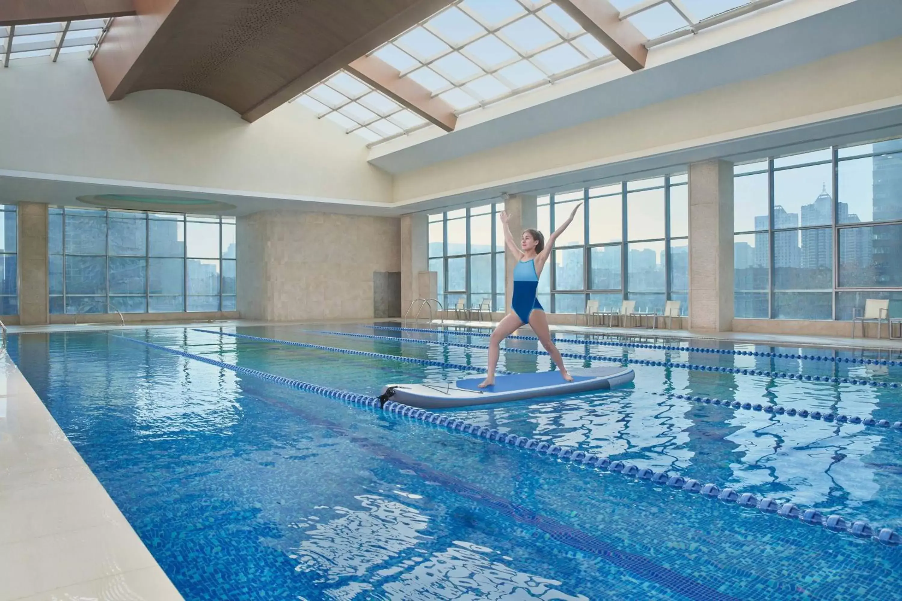 Swimming Pool in Sheraton Xi'an Hotel