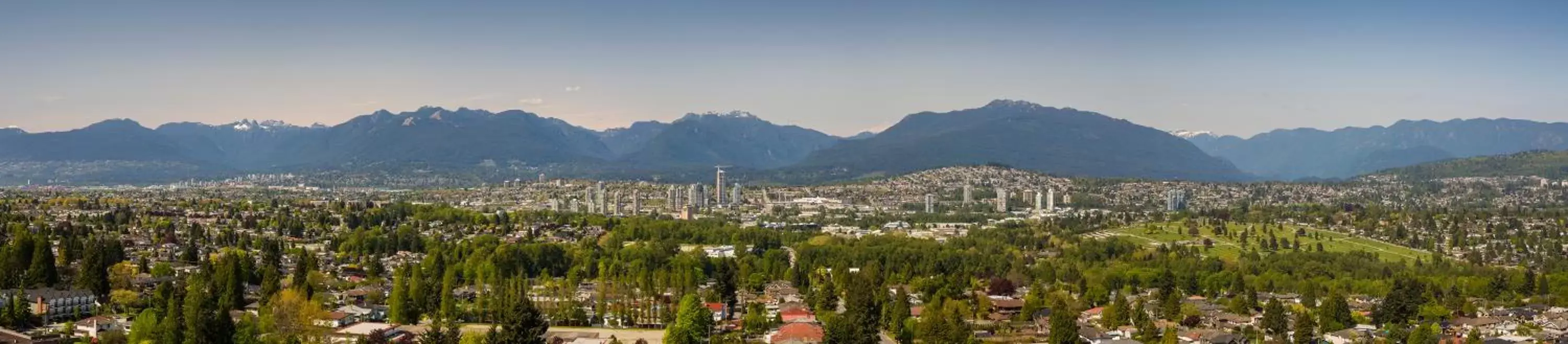 Mountain view in Element Vancouver Metrotown