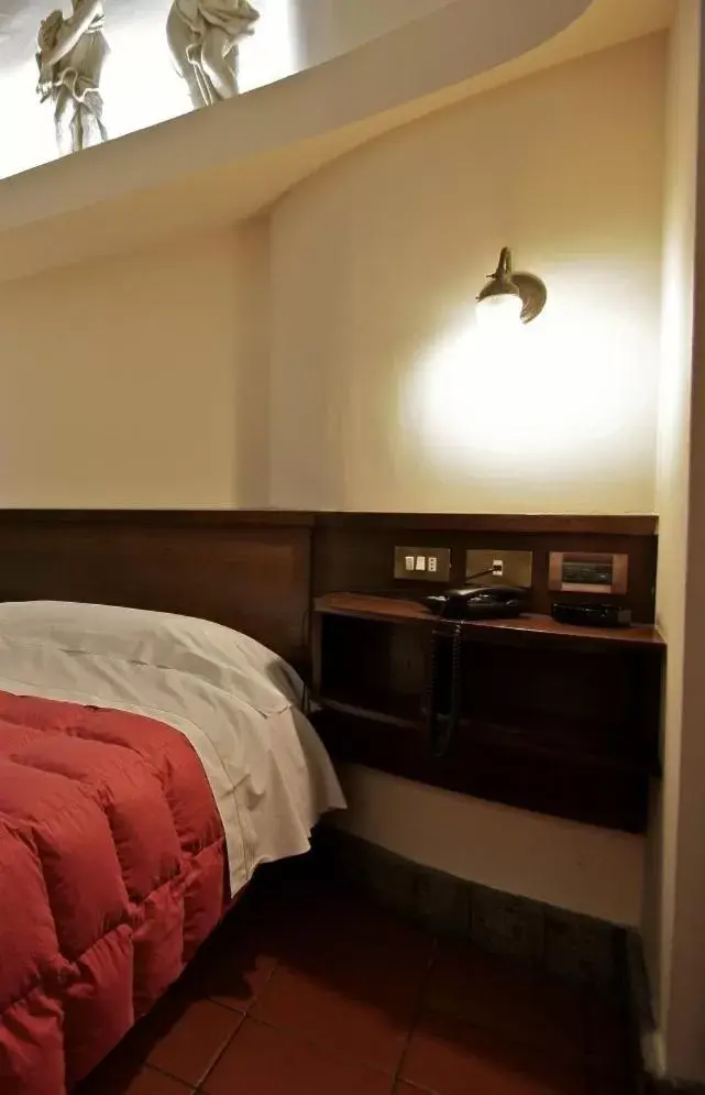 Decorative detail, Bed in Hotel Panda