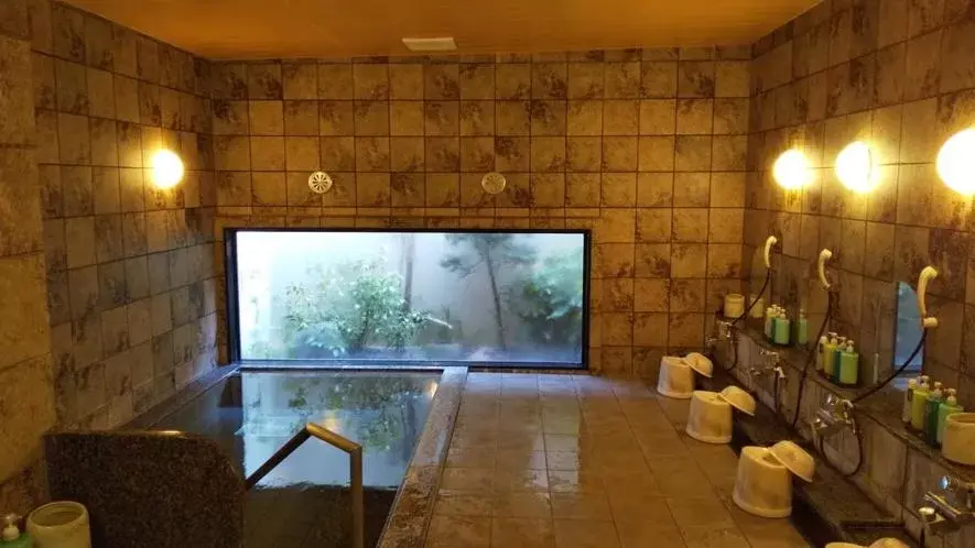 Public Bath, Swimming Pool in Hotel Route-Inn Hikone