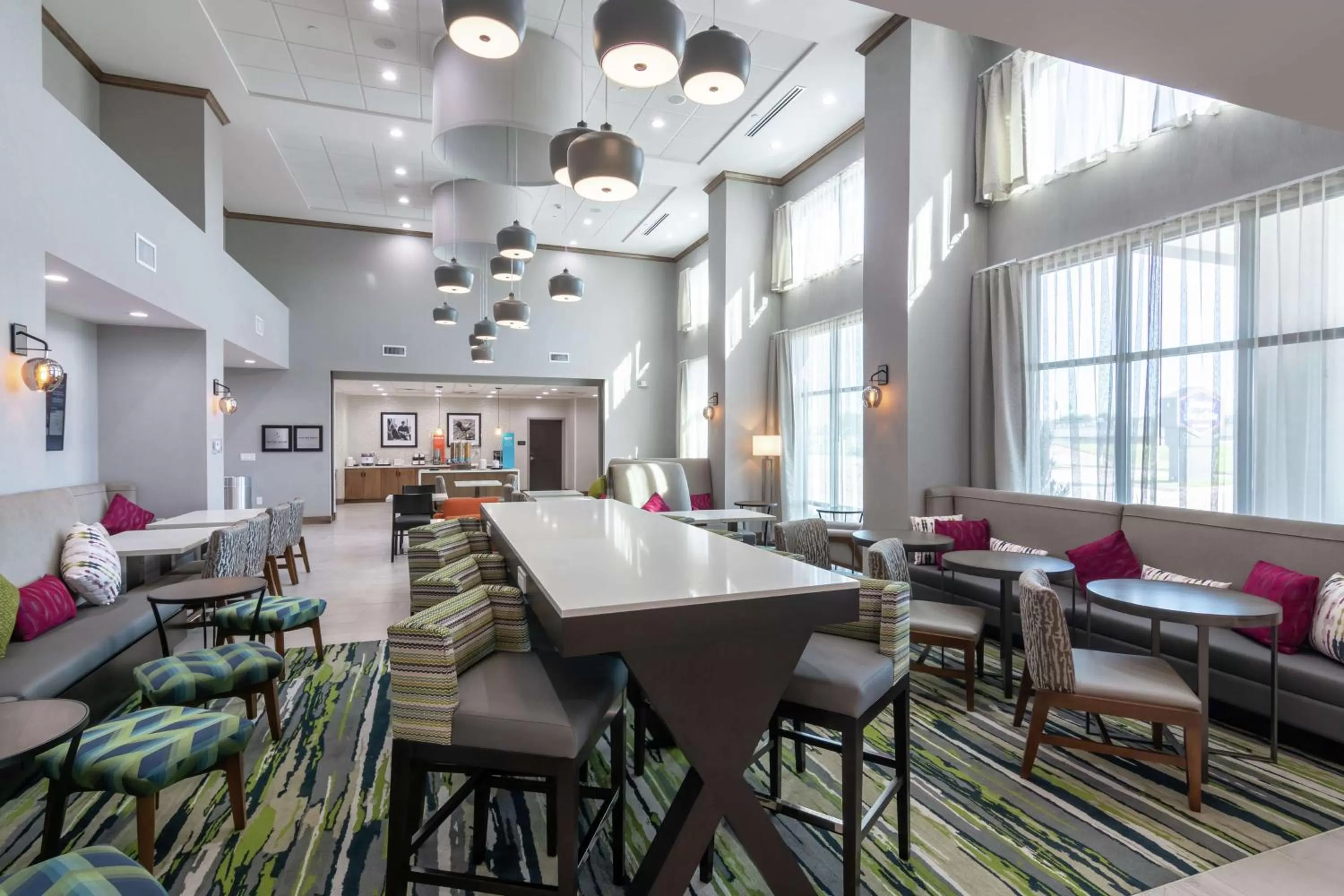Lobby or reception in Hampton Inn & Suites Dallas East