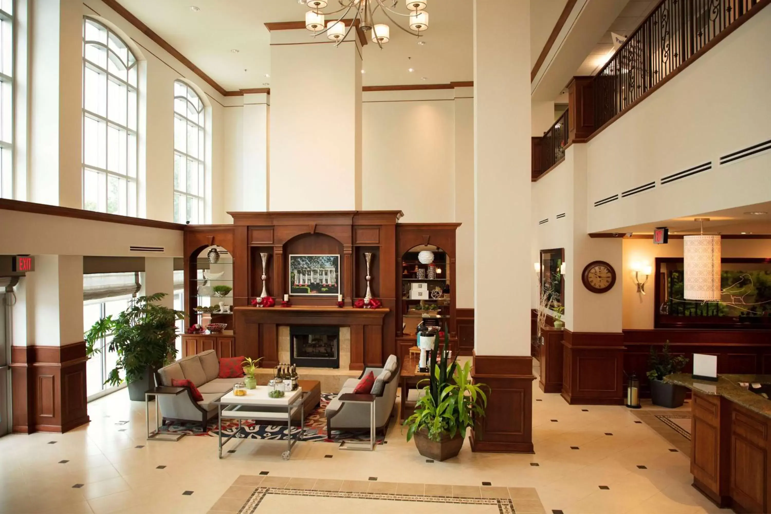 Lobby or reception, Restaurant/Places to Eat in Hilton Garden Inn Athens Downtown