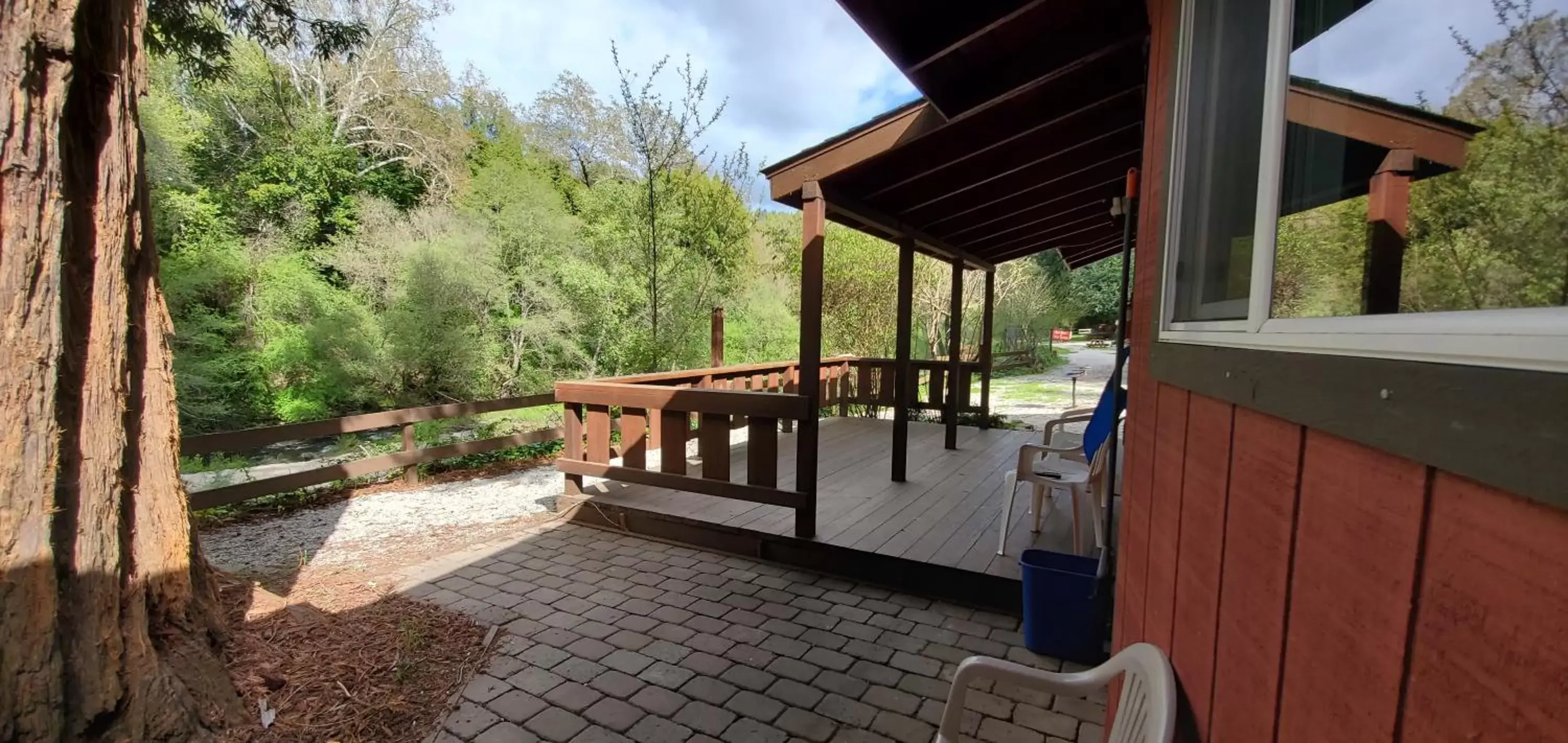 Patio in Fern River Resort