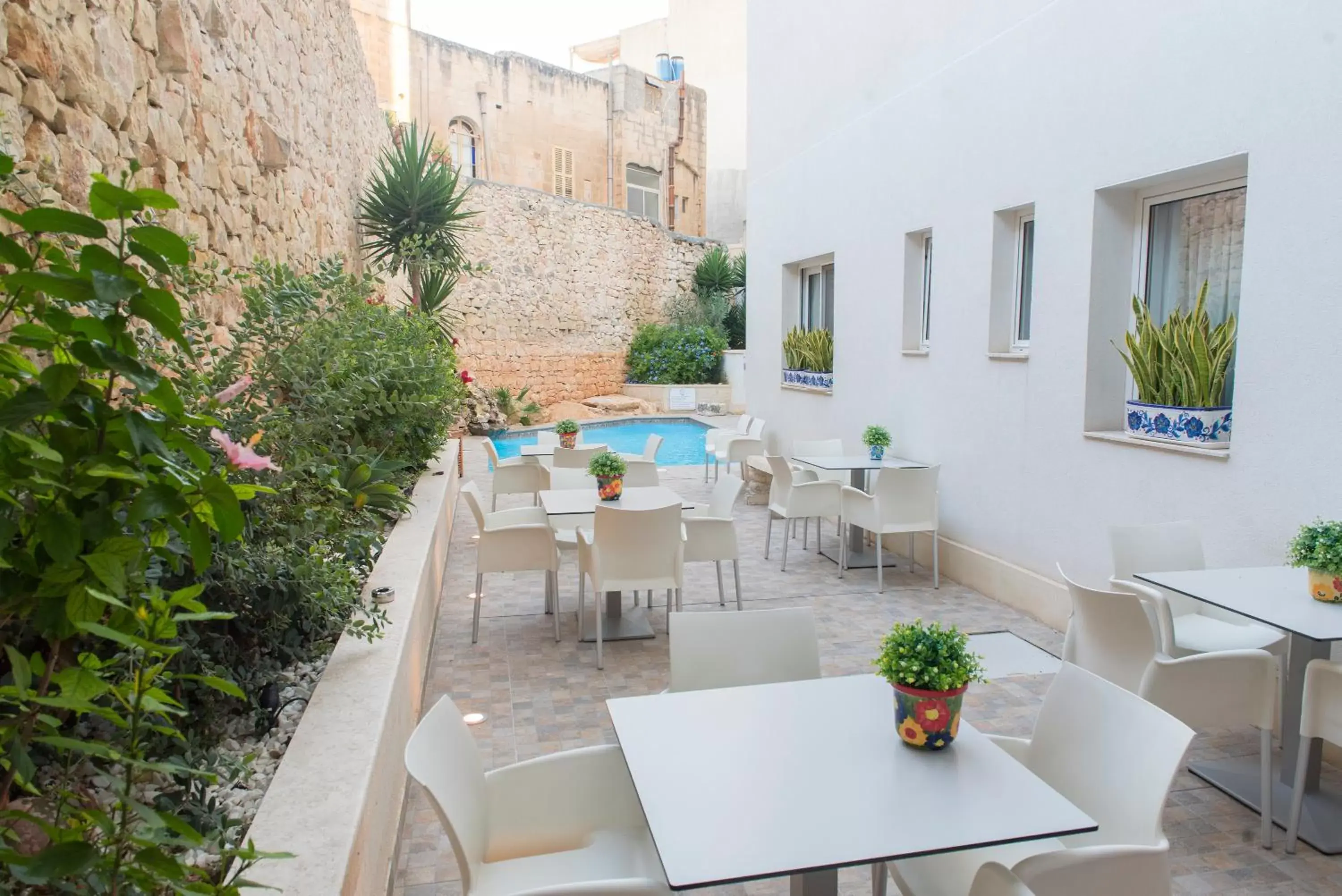 Balcony/Terrace, Restaurant/Places to Eat in Palazzo Violetta Boutique Hotel