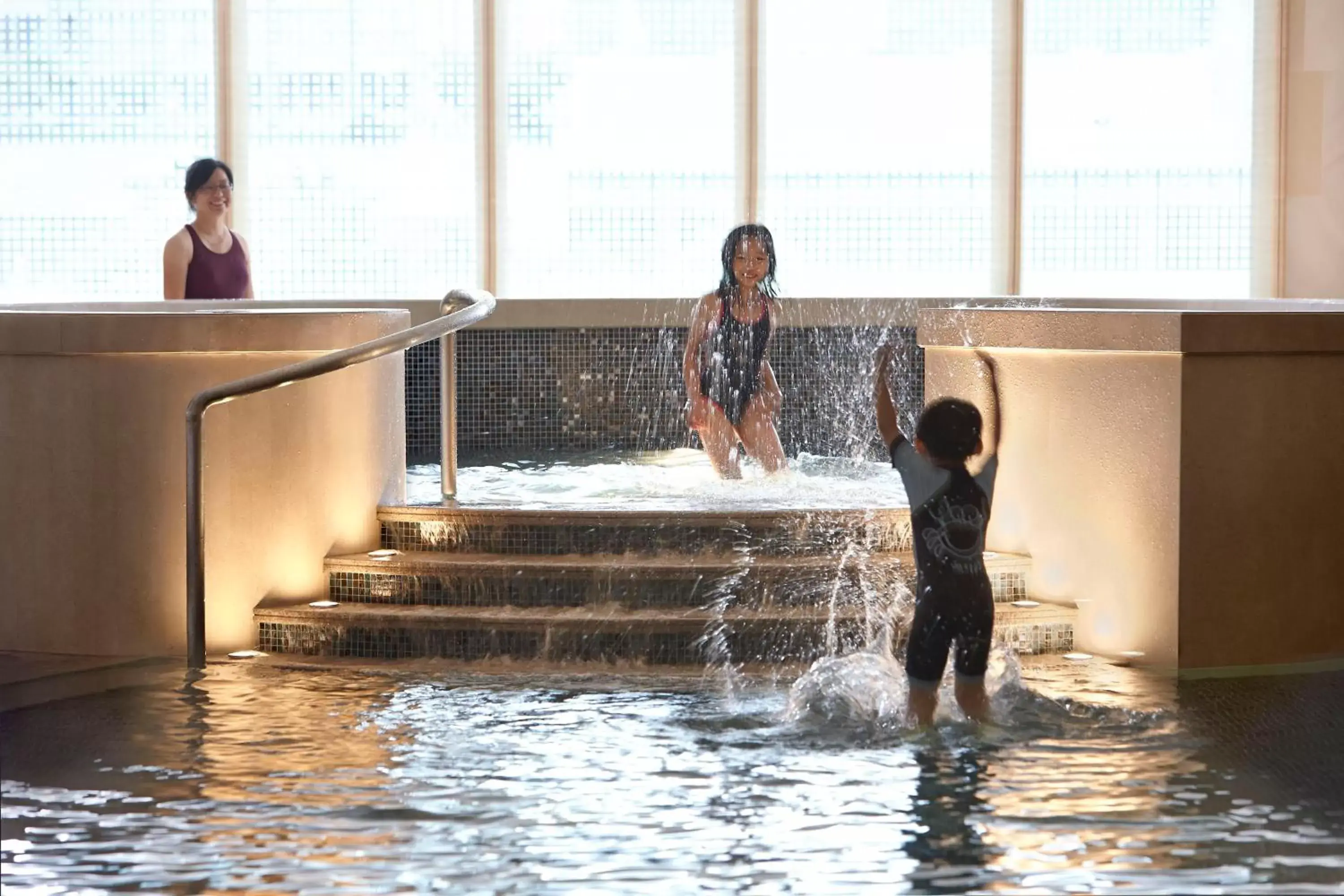 Swimming pool in Kerry Hotel, Beijing