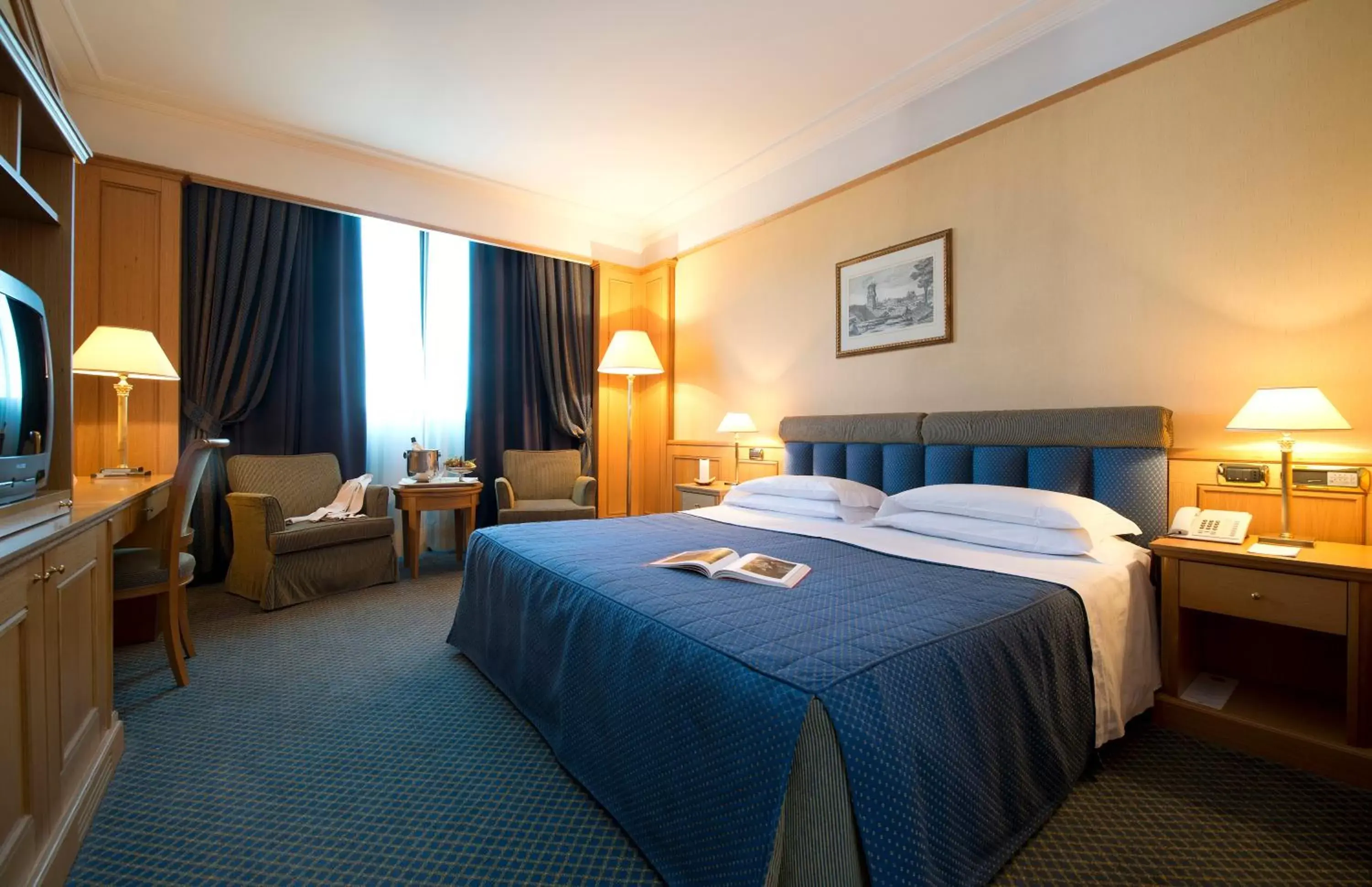 Bed in Grand Hotel Barone Di Sassj Bed in Grand Hotel Barone Di Sassj