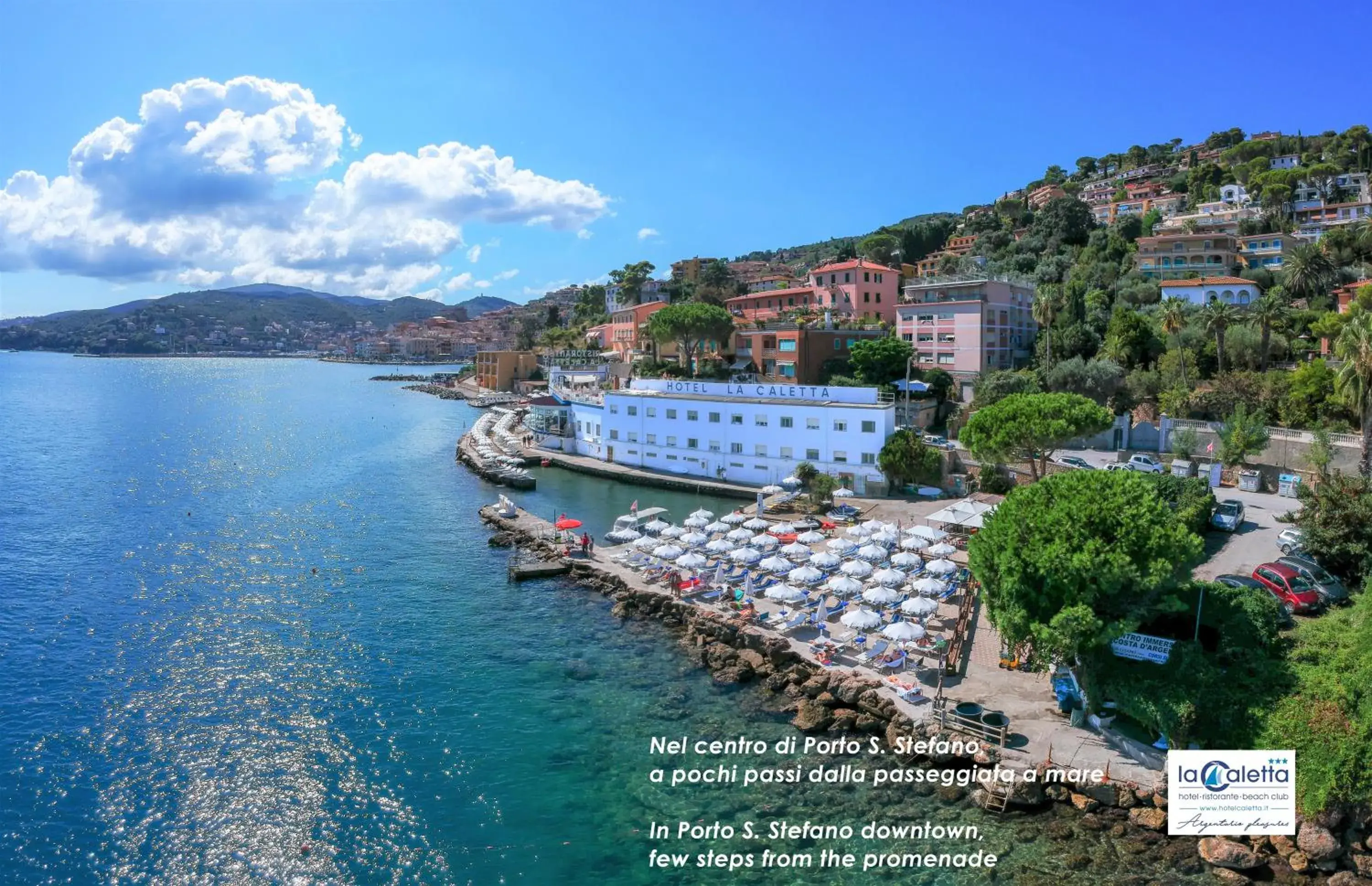 Bird's eye view in Hotel La Caletta