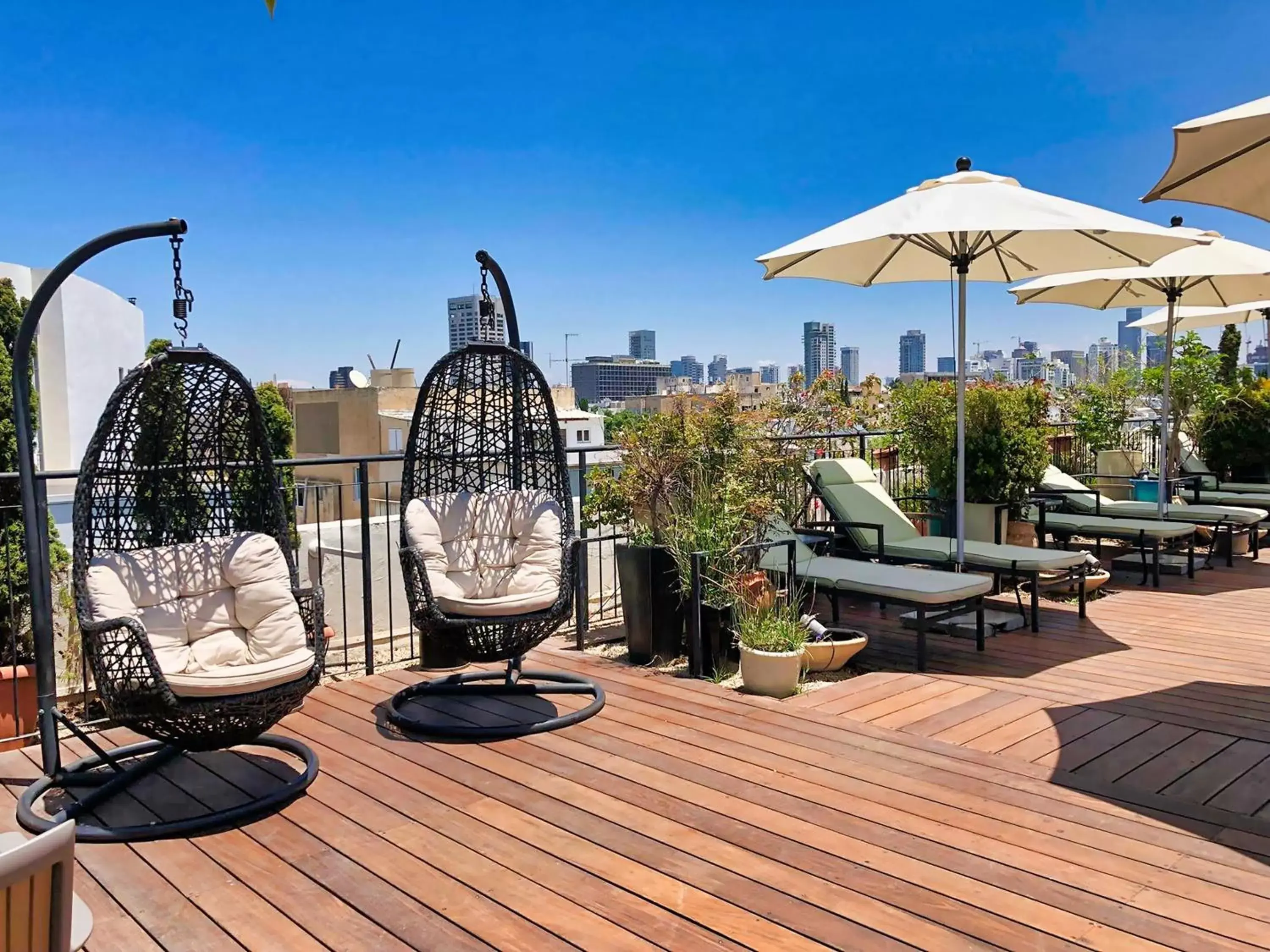 Balcony/Terrace in Center Chic Hotel - an Atlas Boutique Hotel