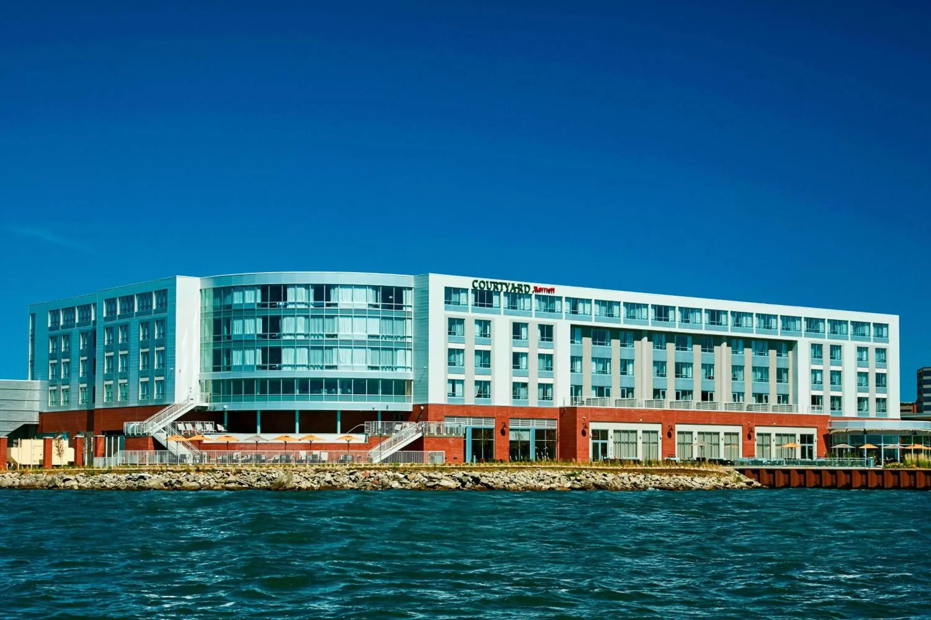 Property Building in Courtyard by Marriott Erie Bayfront