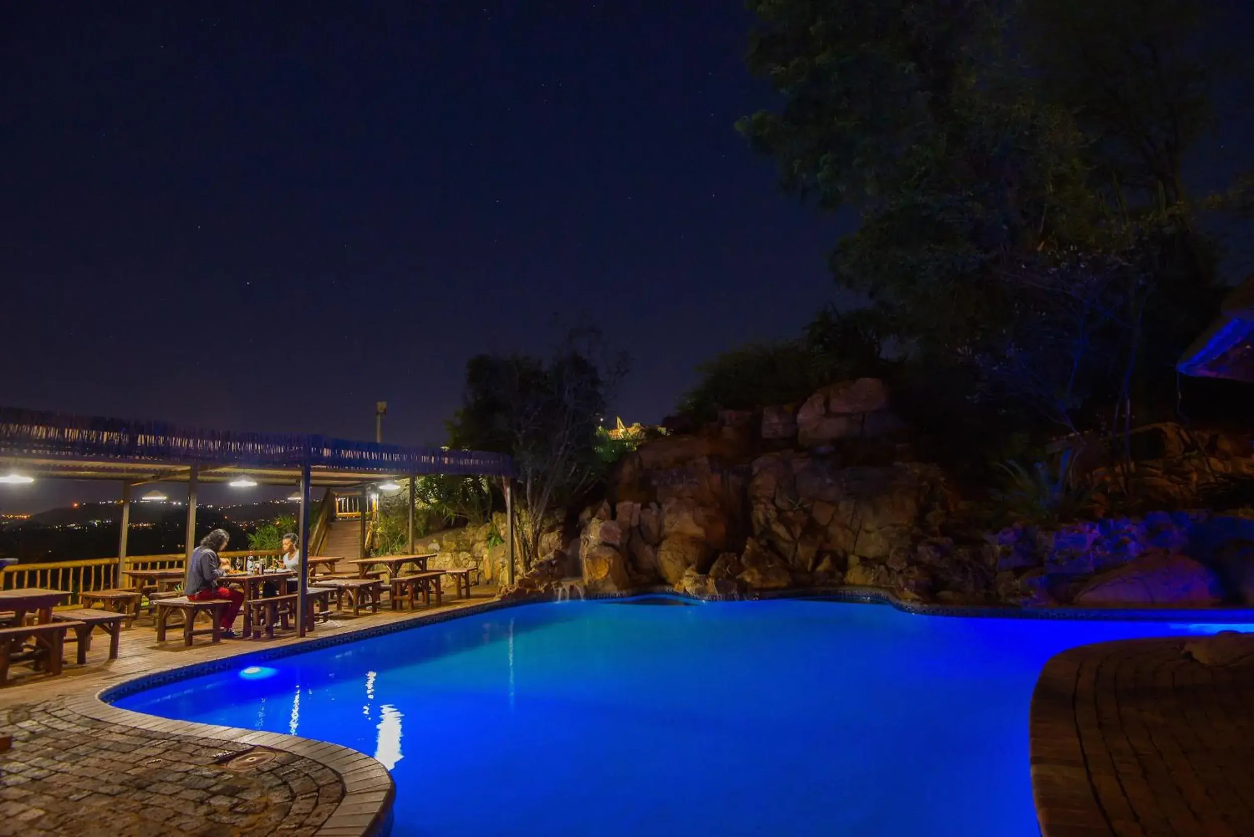 Swimming Pool in Amadwala Lodge