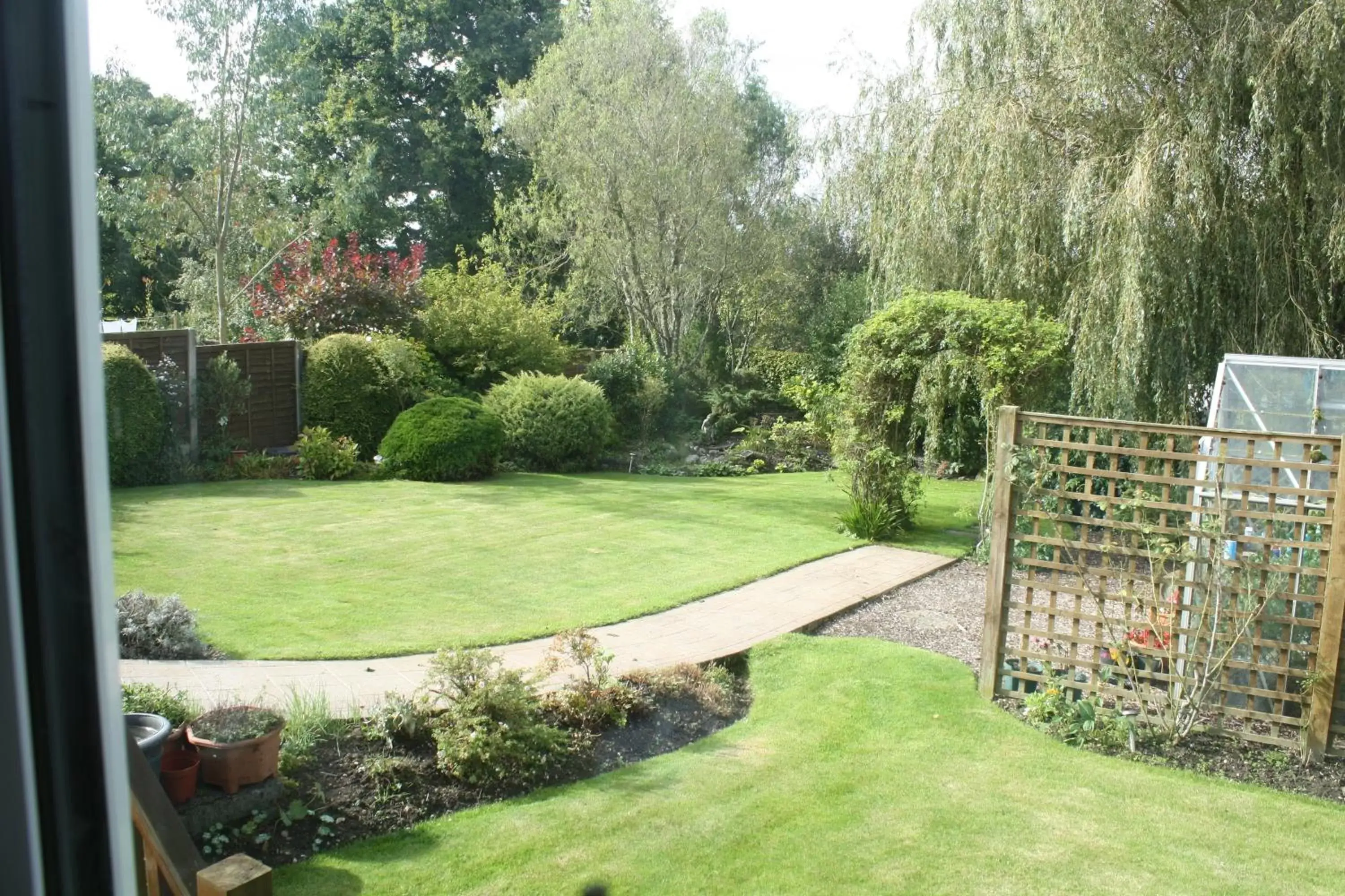 Garden in St Algars b&b