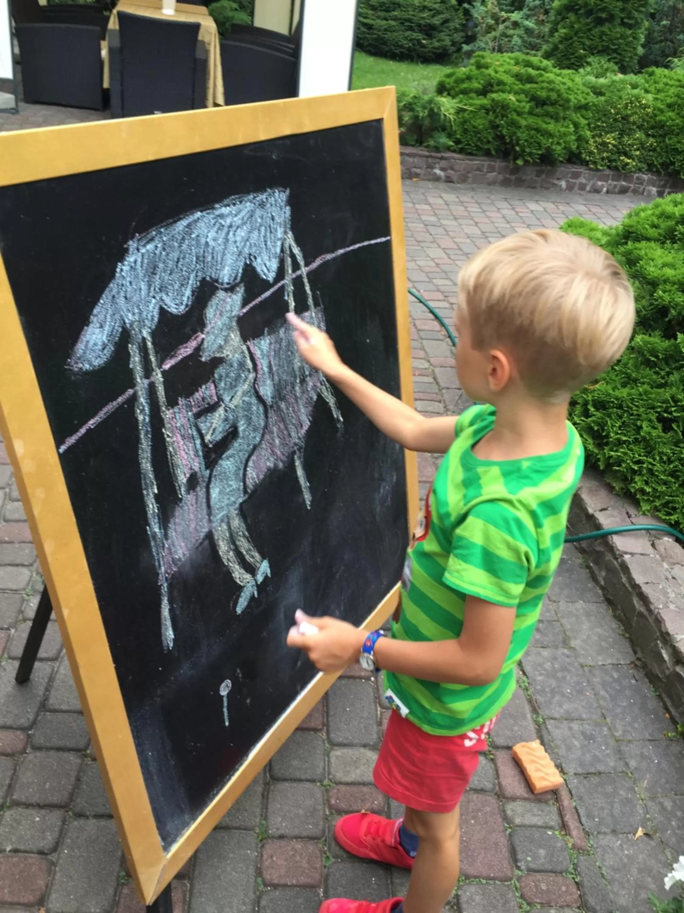 Children play ground in Eney Boutique Hotel