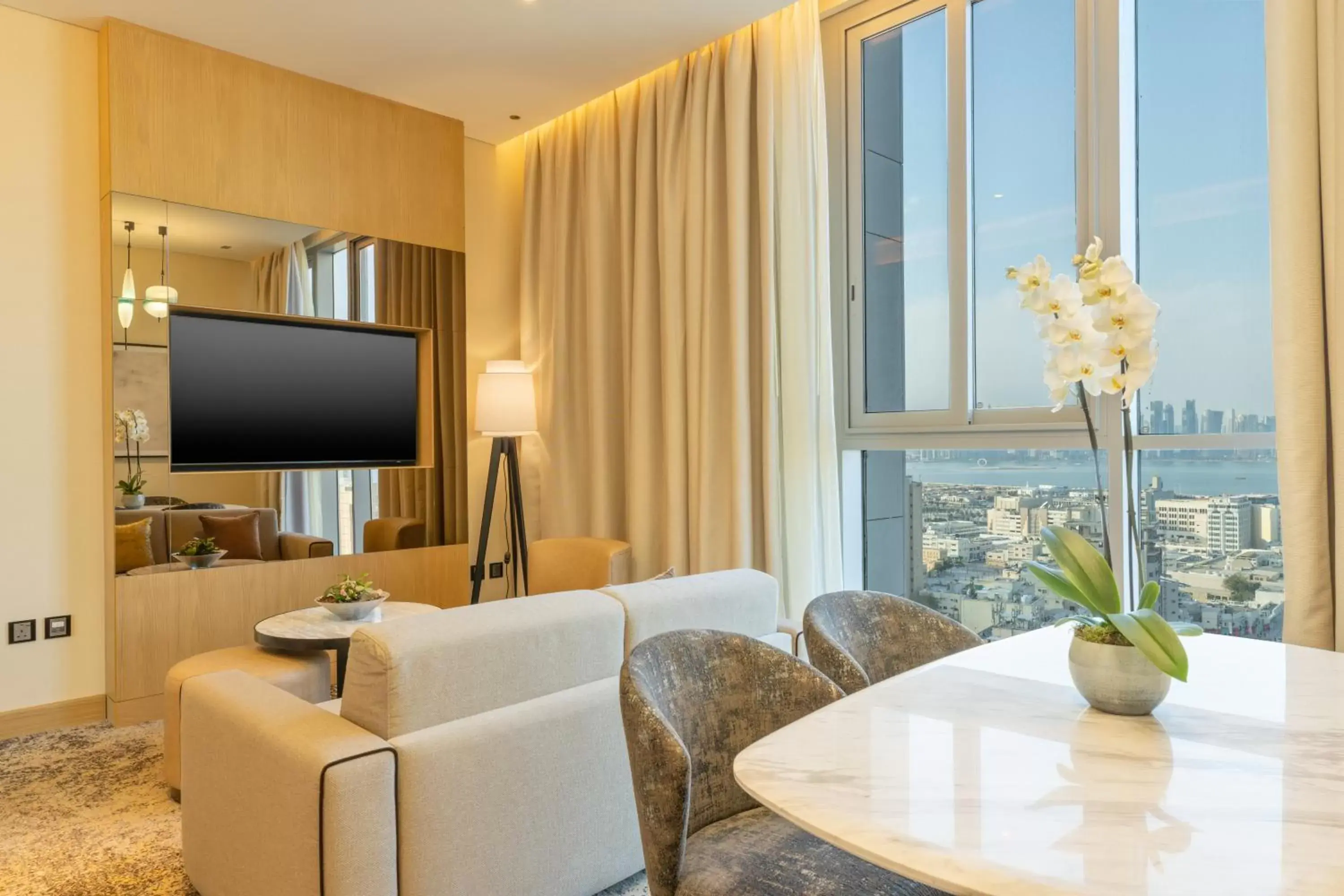 TV and multimedia, TV/Entertainment Center in Embassy Suites By Hilton Doha Old Town