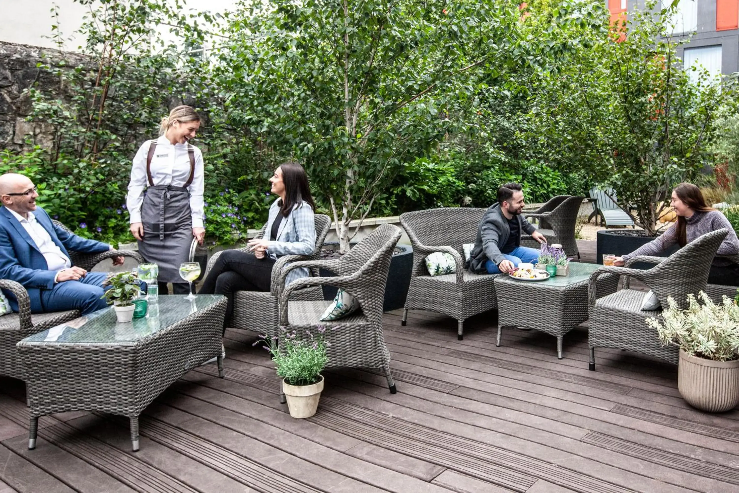 Patio in The Address Citywest (formerly Kingswood Hotel)