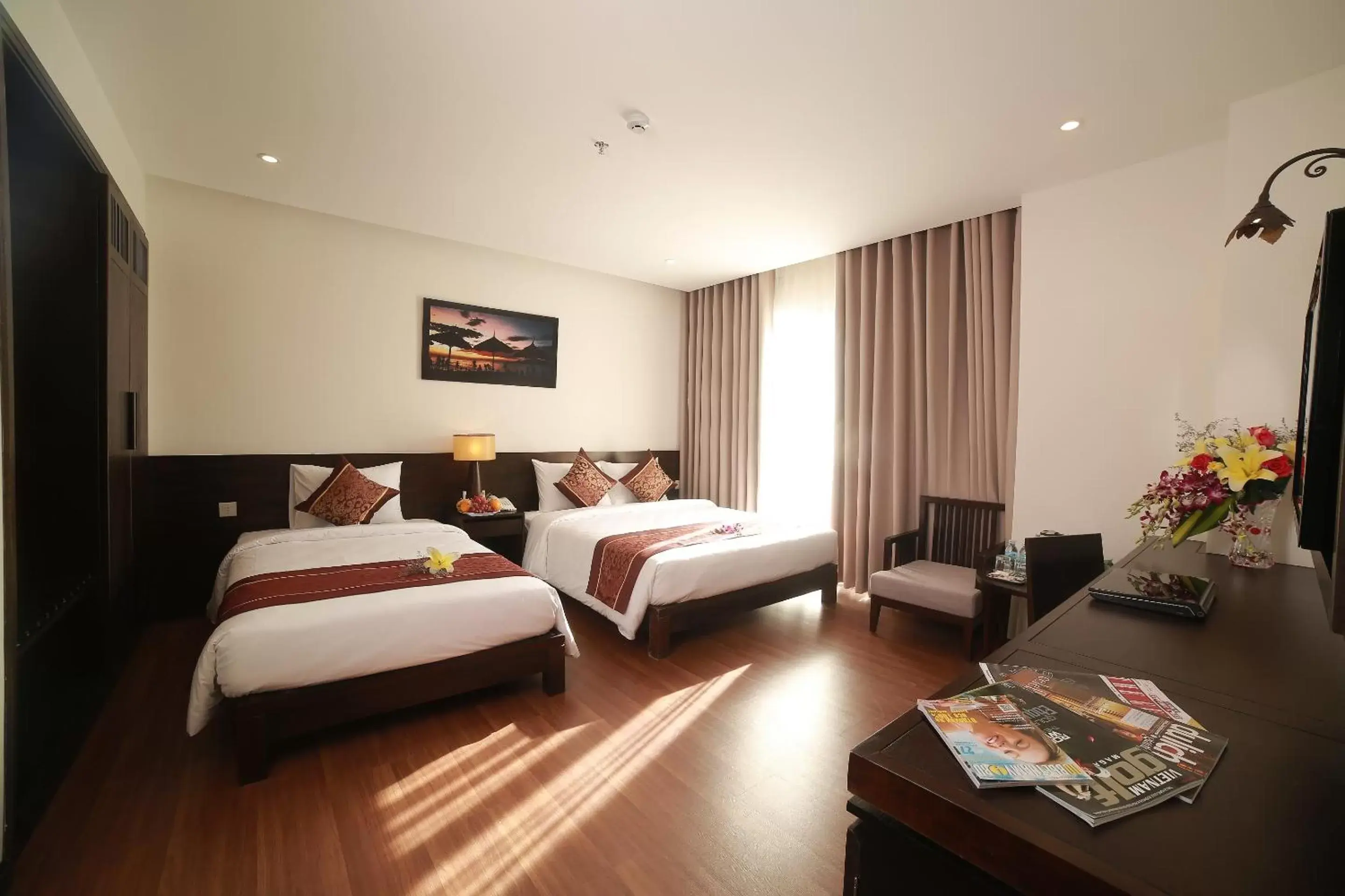 Bed in Edele Hotel Nha Trang Beach Bed in Edele Hotel Nha Trang Beach