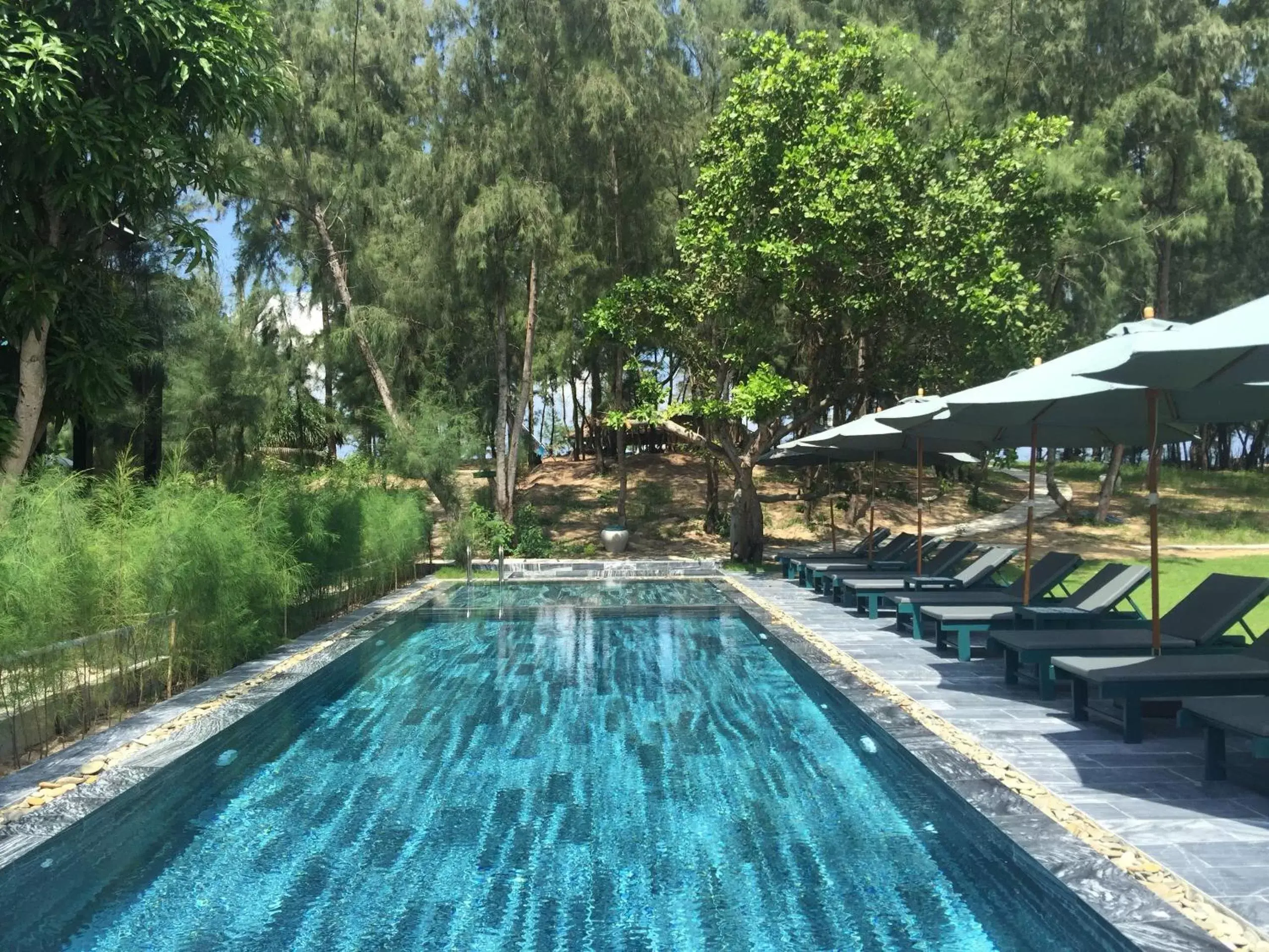Pool view in Sol An Bang Beach Resort & Spa Pool view in Sol An Bang Beach Resort & Spa