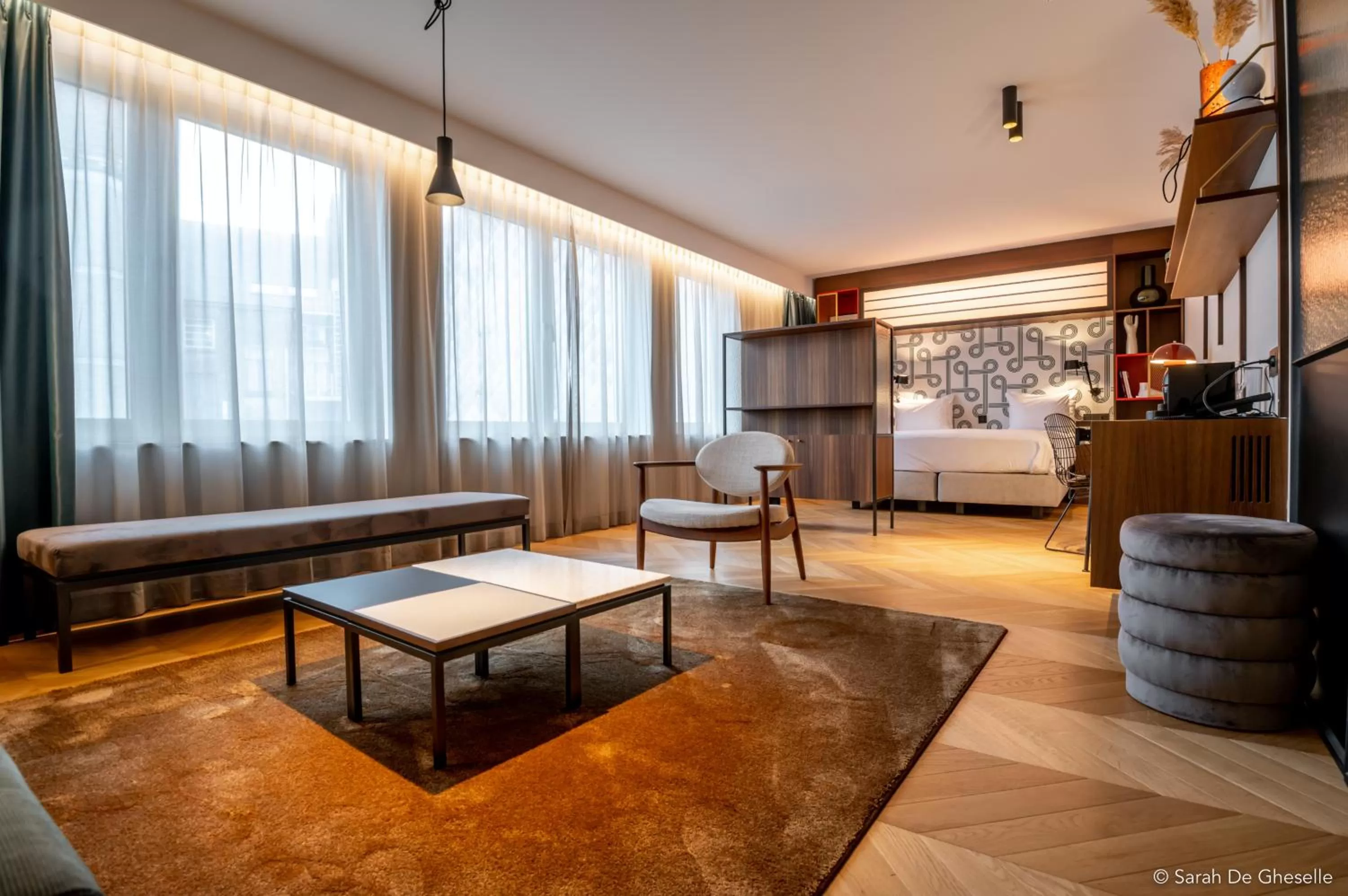 Seating area in Yalo Urban Boutique Hotel Gent