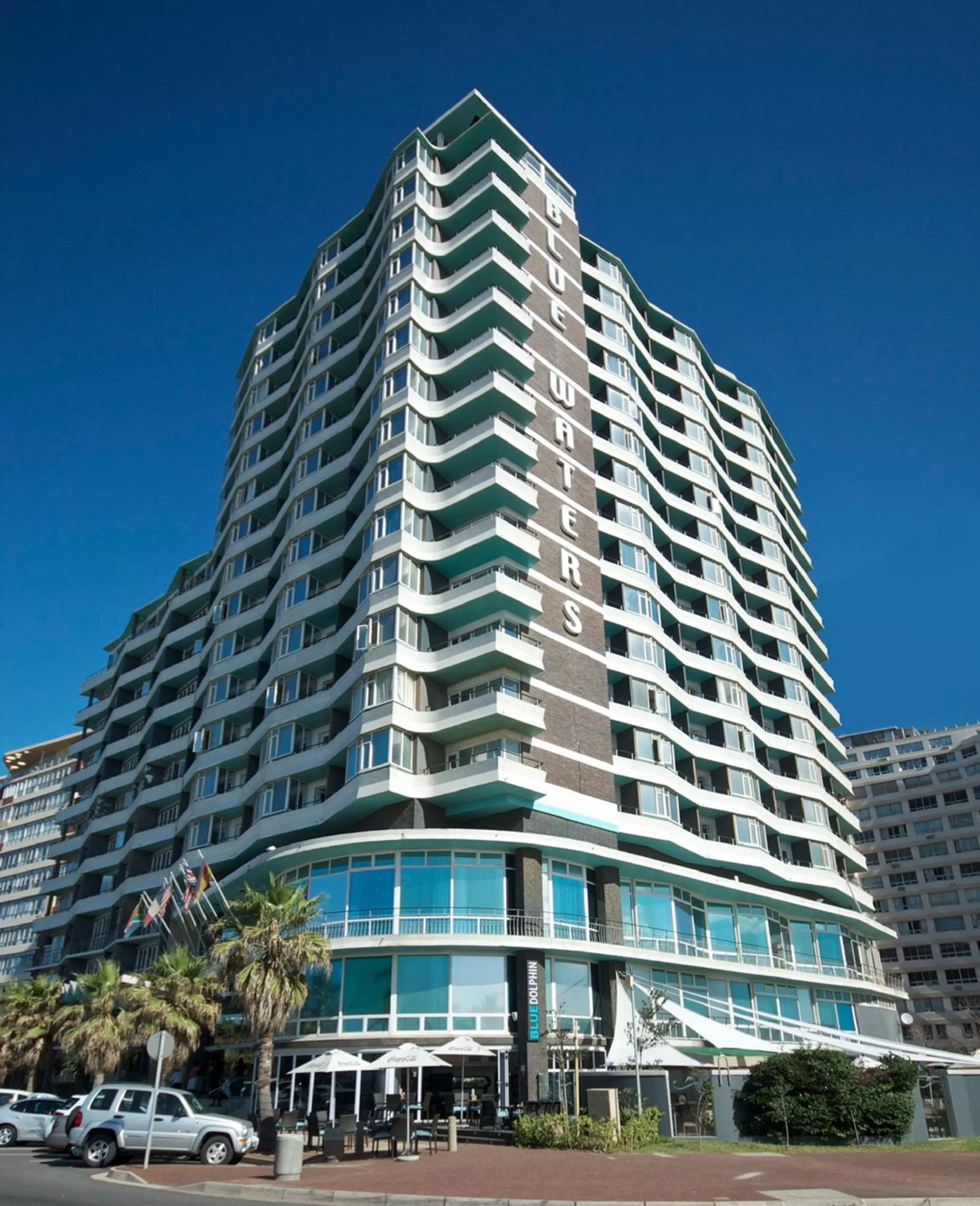 Facade/entrance in Blue Waters Hotel