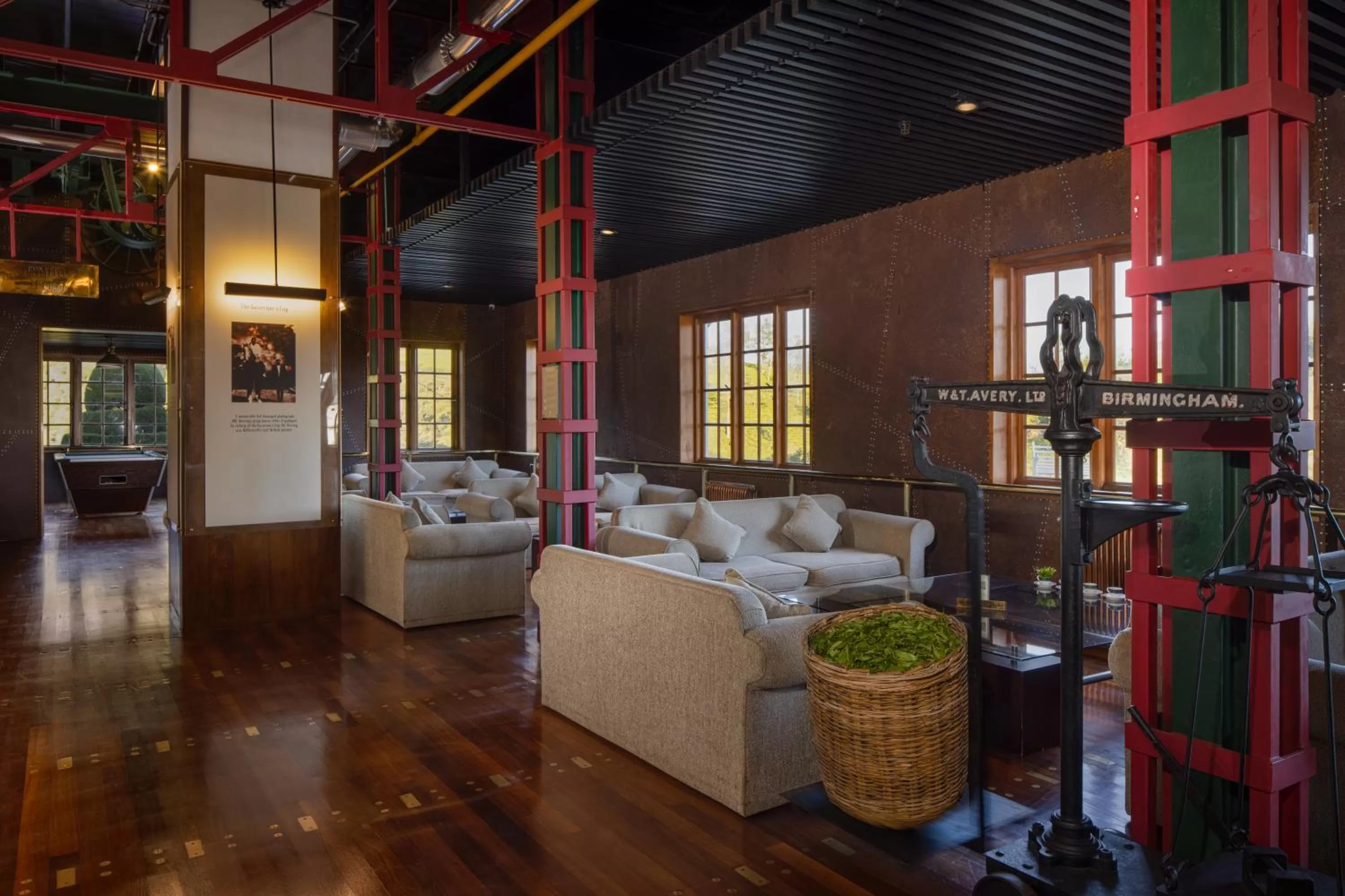 Lobby or reception in Heritance Tea Factory