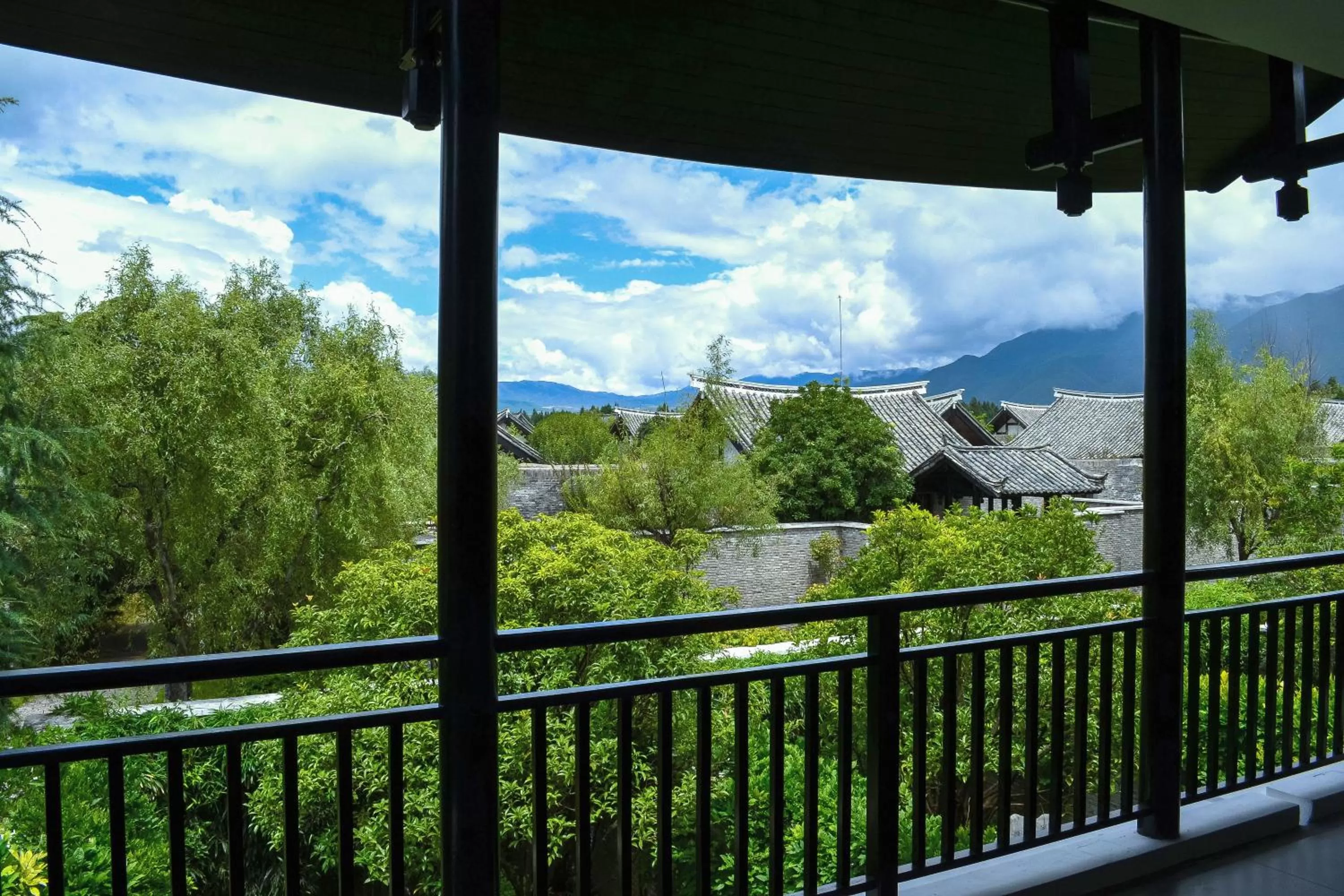Balcony/Terrace in Banyan Tree Lijiang