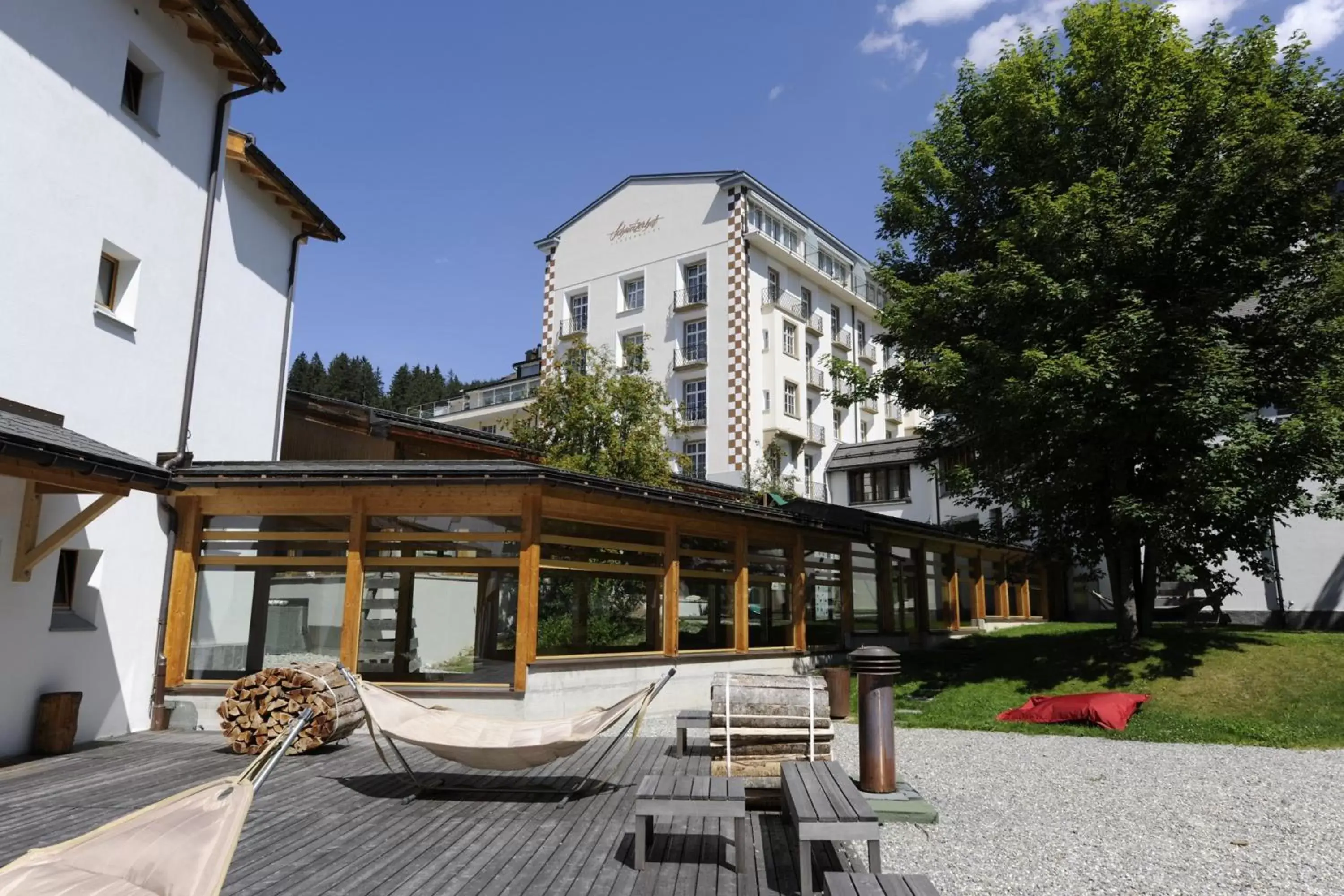 Property Building in Hotel Schweizerhof Lenzerheide