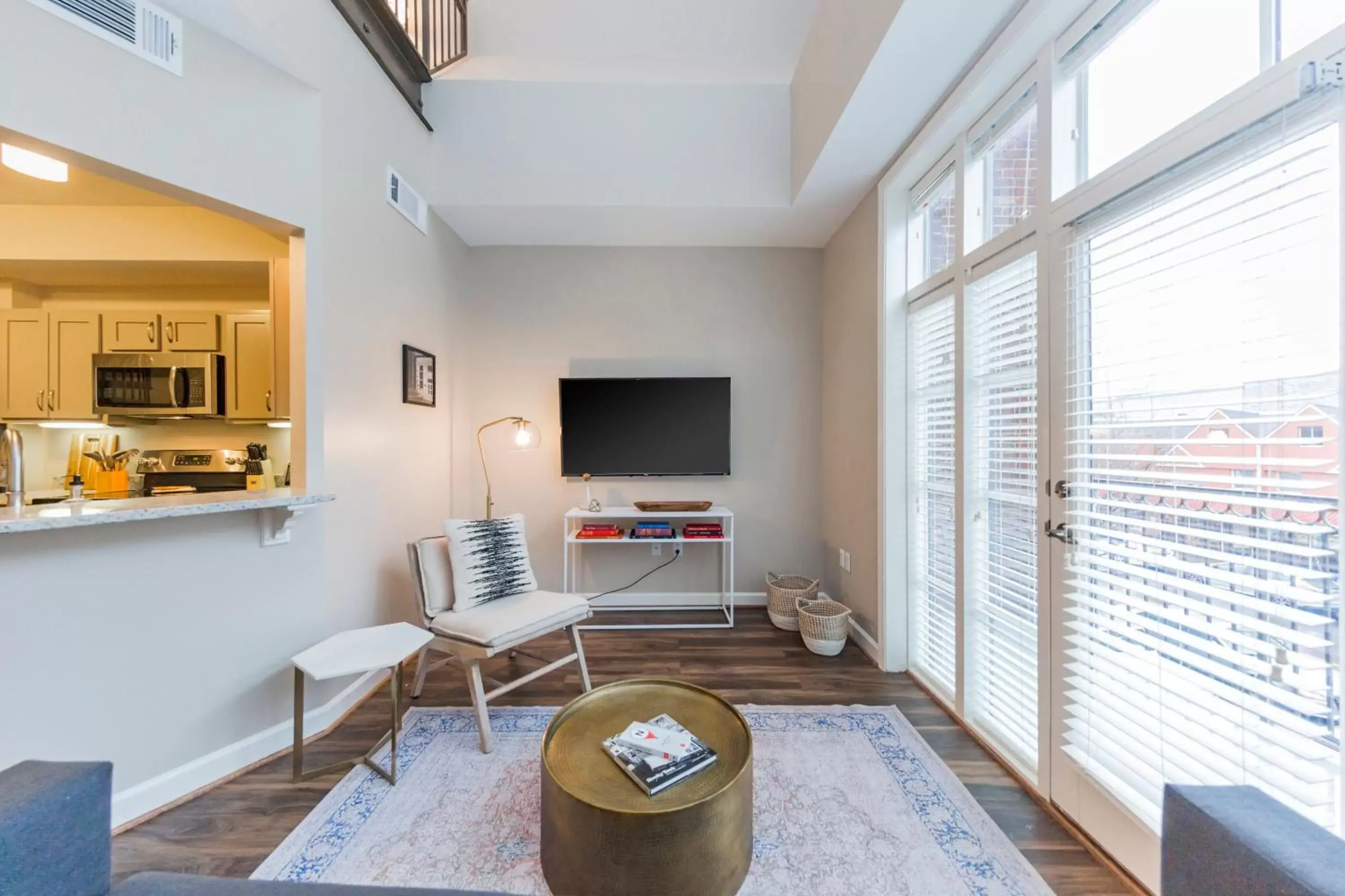 Living room, TV/Entertainment Center in Mint House Nashville - Hillsboro Village