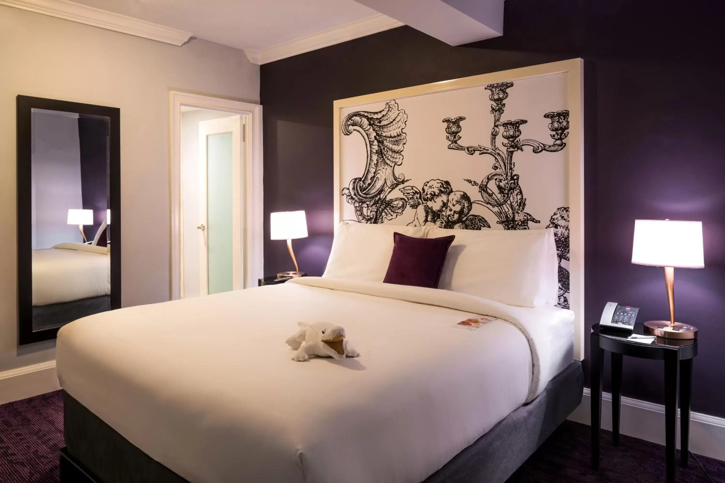 Bedroom, Bed in Hotel Vinache