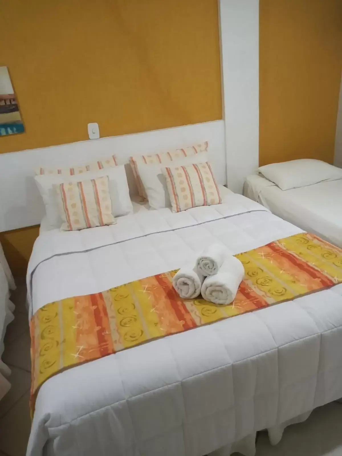 Bed in Acrópolis Marina Hotel Bed in Acrópolis Marina Hotel