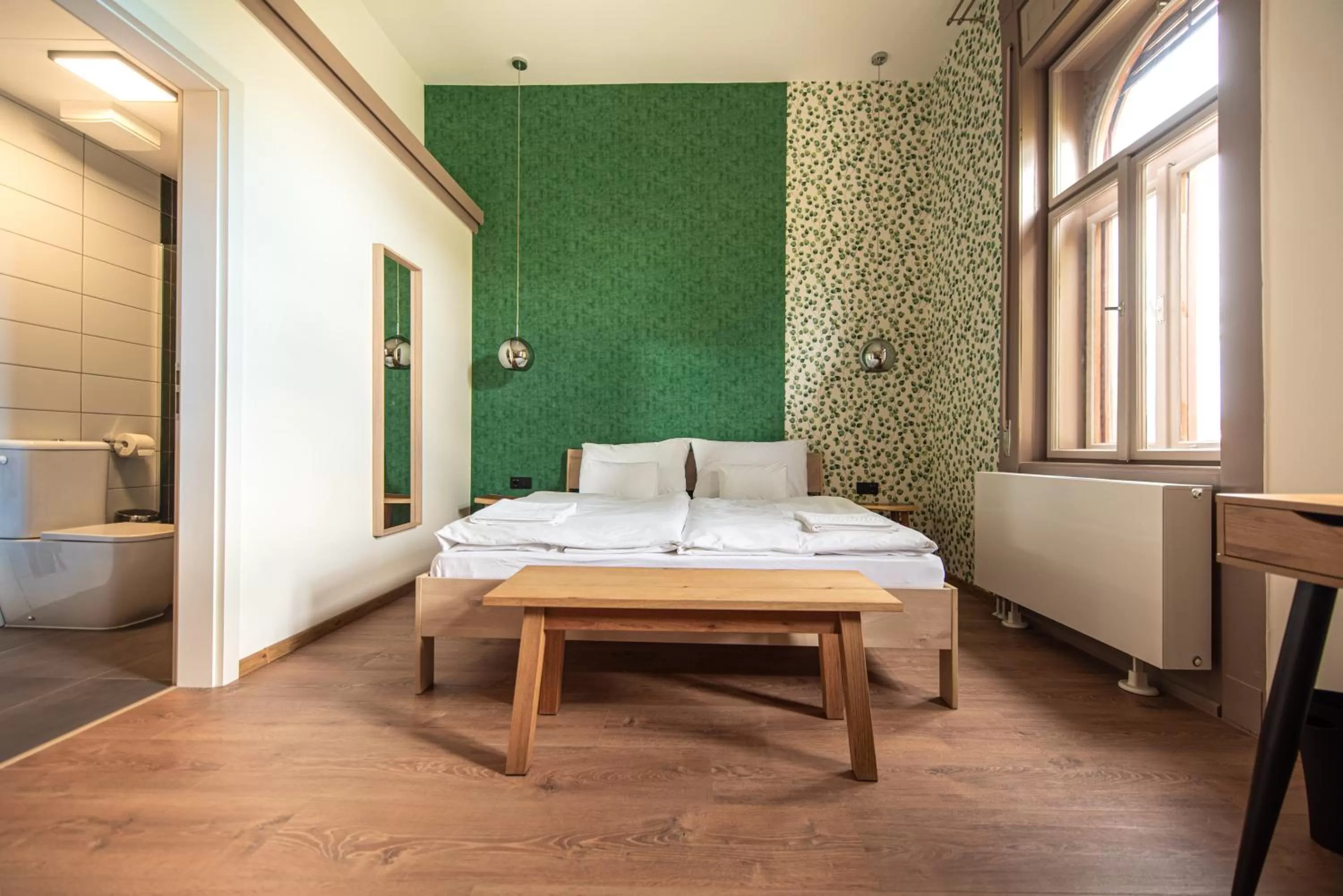 Bedroom, Bed in Knáb Panzió
