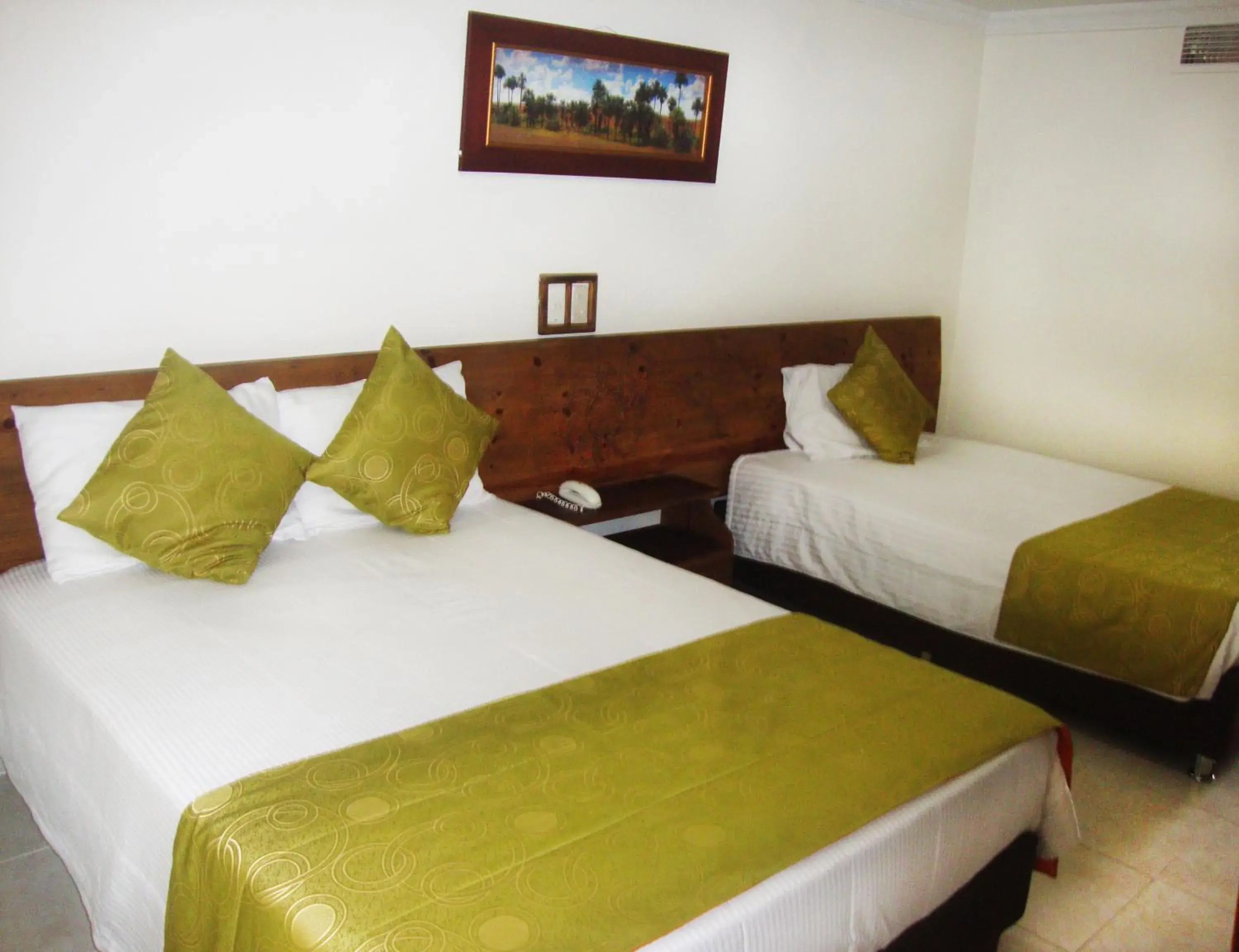 Twin Room in Hotel del Llano