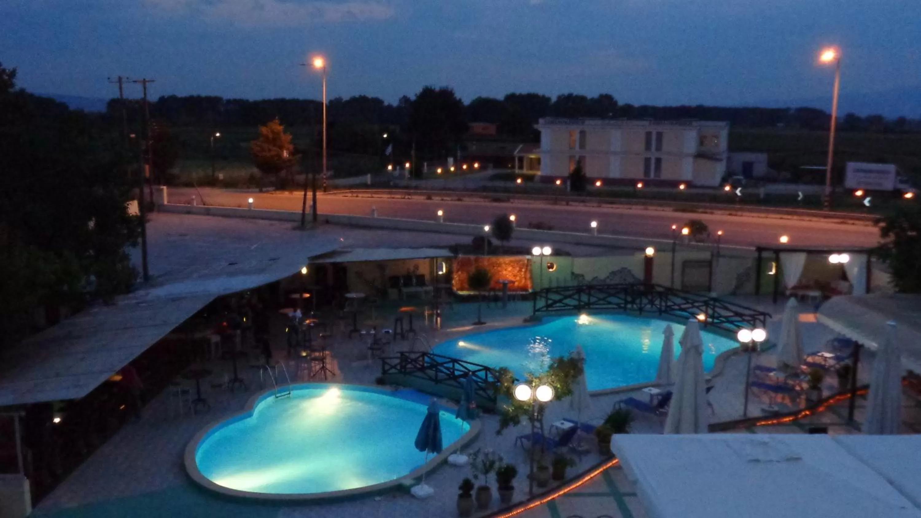 Swimming pool in Achillion Palace