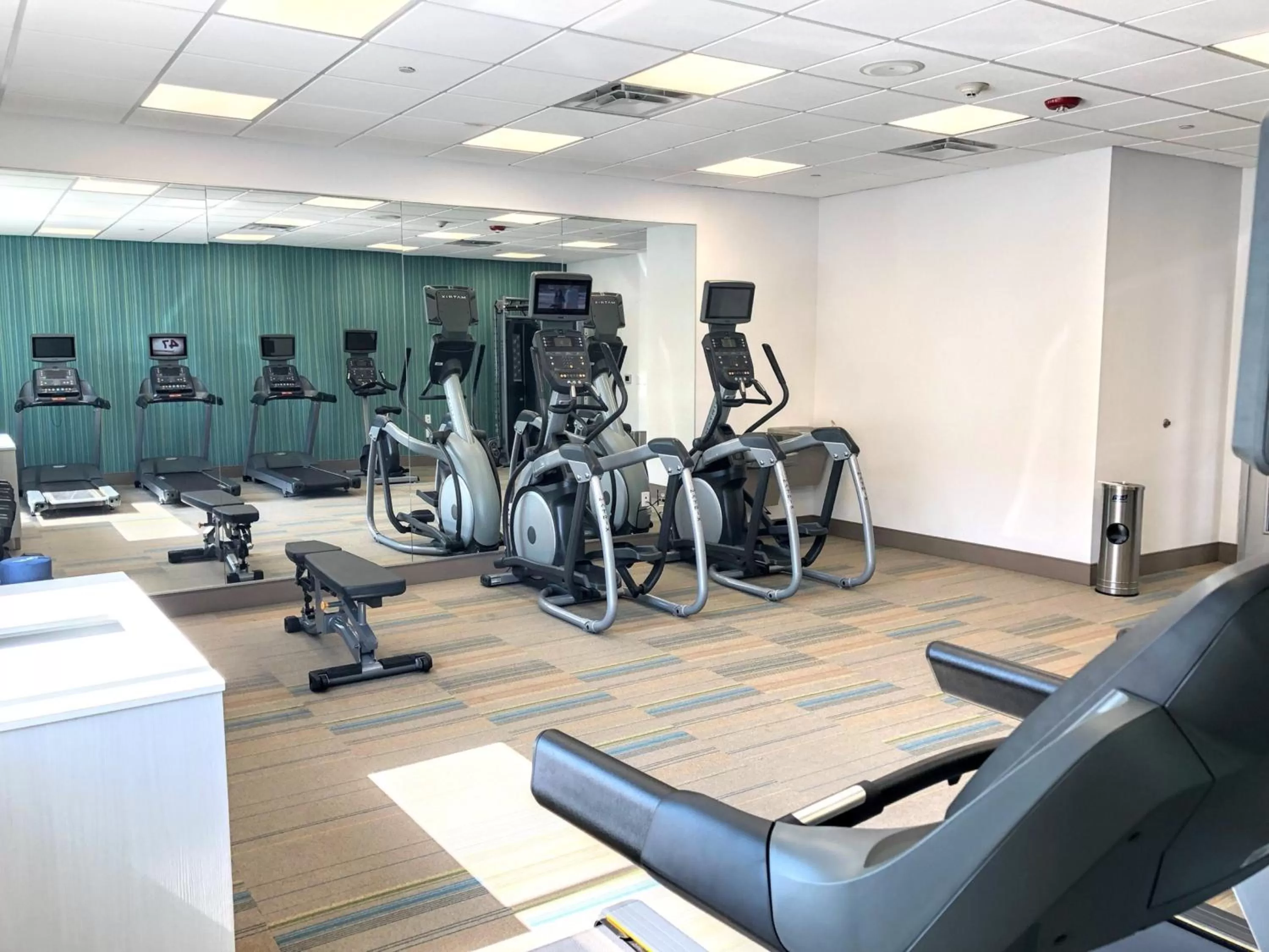 Fitness centre/facilities in Holiday Inn Express Richmond - Midtown by IHG