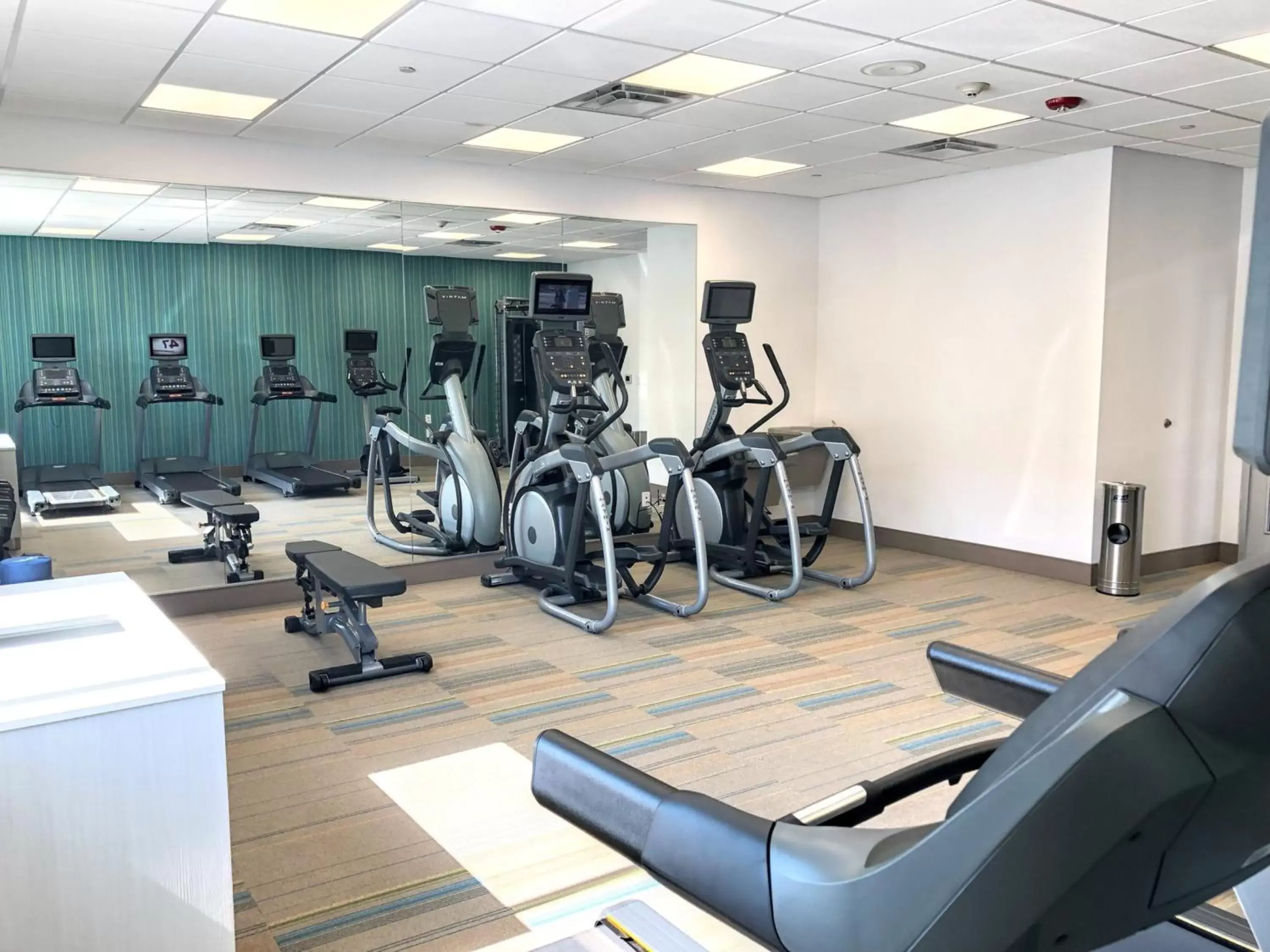 Fitness centre/facilities, Fitness Center/Facilities in Holiday Inn Express Richmond - Midtown, an IHG Hotel