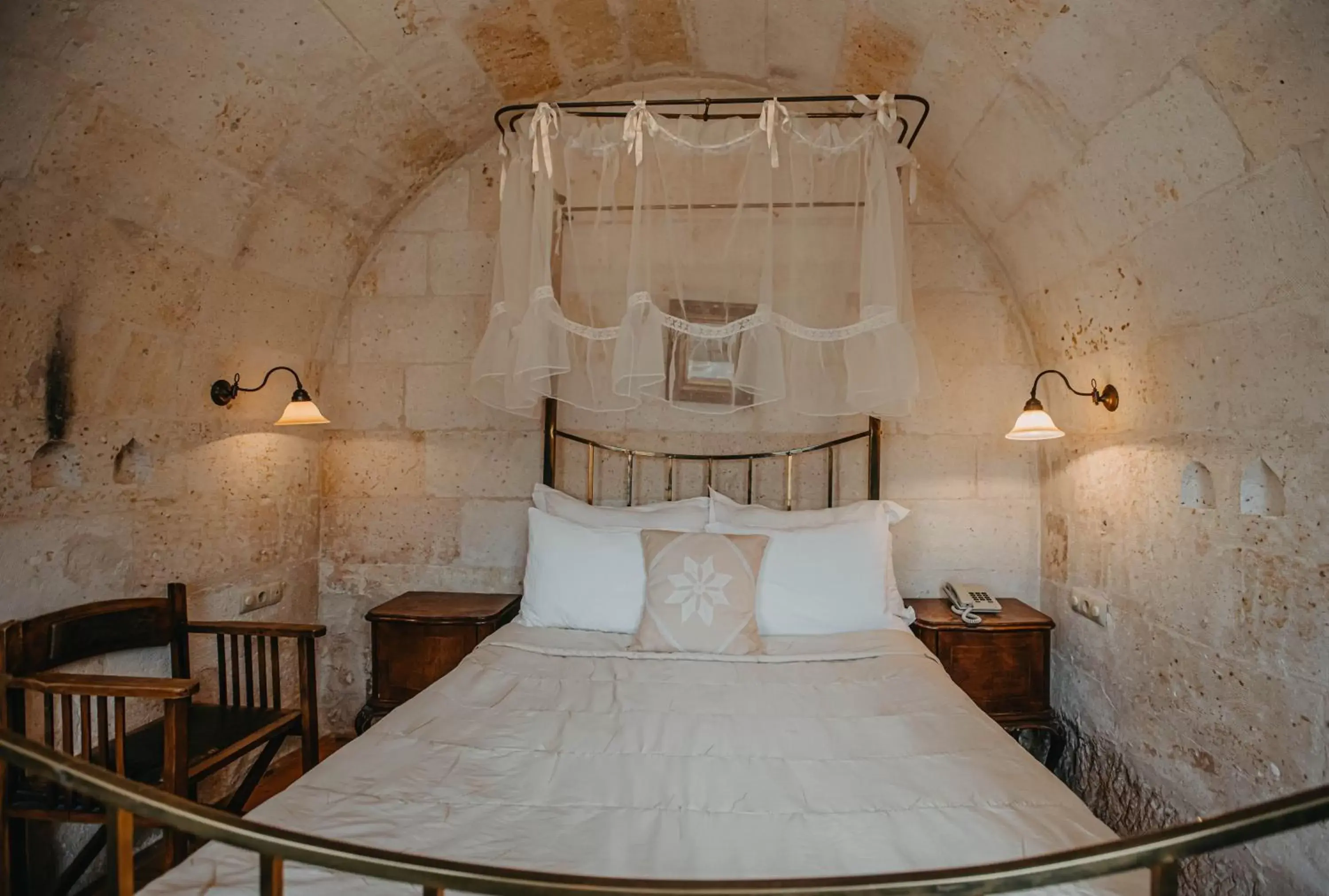 Bedroom, Bed in Melekler Evi Cave Hotel